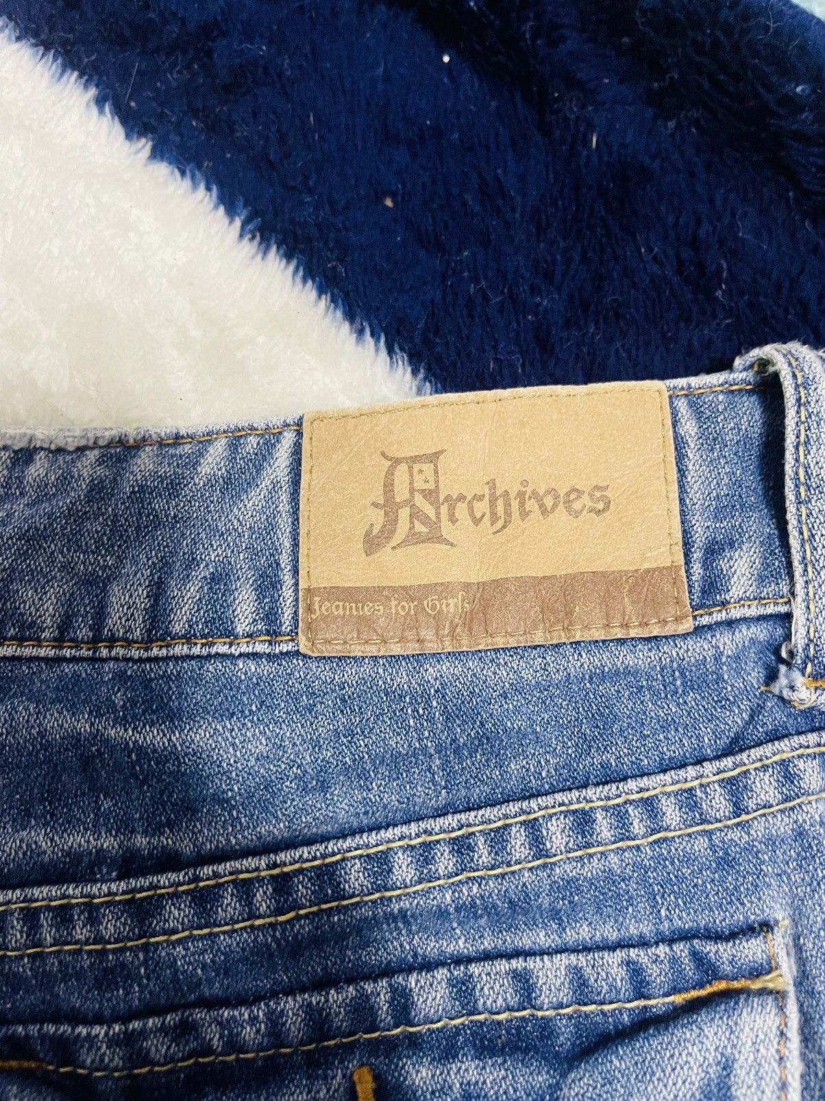 Japanese Brand Archieves Distressed Jeans (16) Size 30" / US 8 / IT 44 - 3 Thumbnail