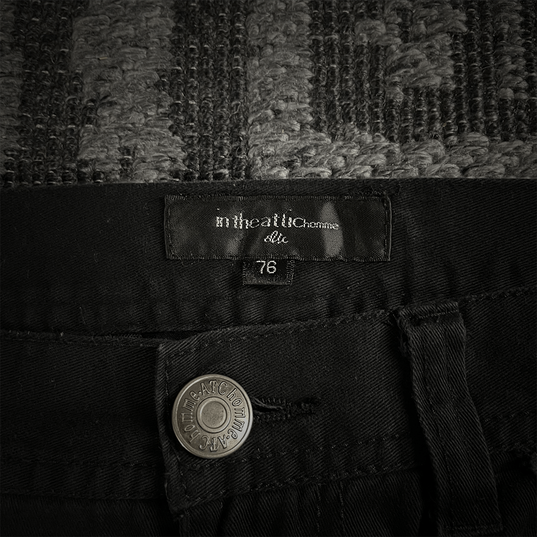 In The Attic In The Attic Distressed Cargo Studded Pants Size US 31 - 4 Thumbnail