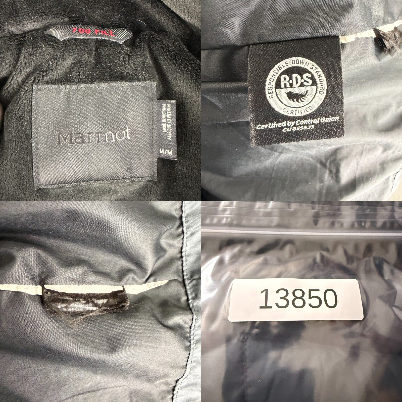 Marmot Marmot Montreal 700 Fill Parka Jacket Womens M Black Quilted Full Zip Hoodie Down Regular Mens? Size M / US 6-8 / IT 42-44 - 9 Thumbnail