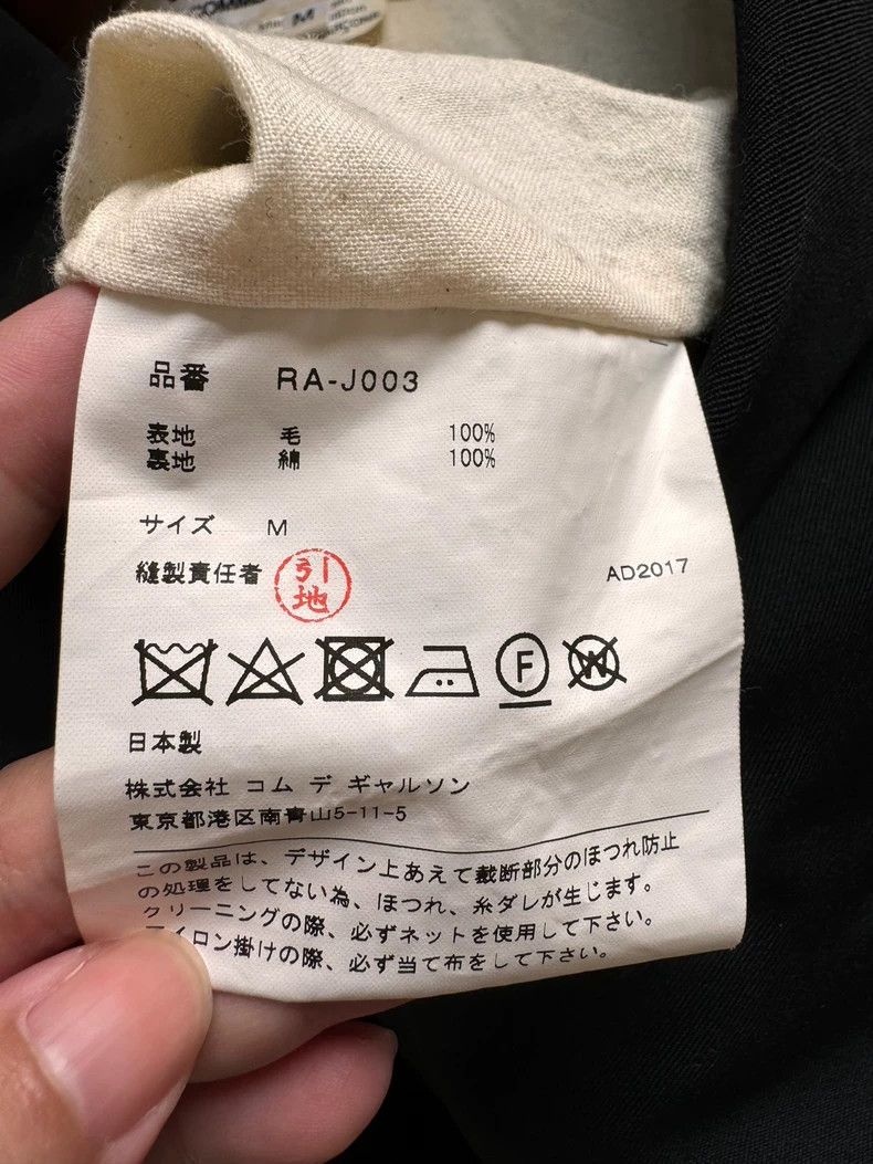 Comme des Garcons Comme Des Garcons Irregular hem wool suit Size M / US 6-8 / IT 42-44 - 7 Thumbnail