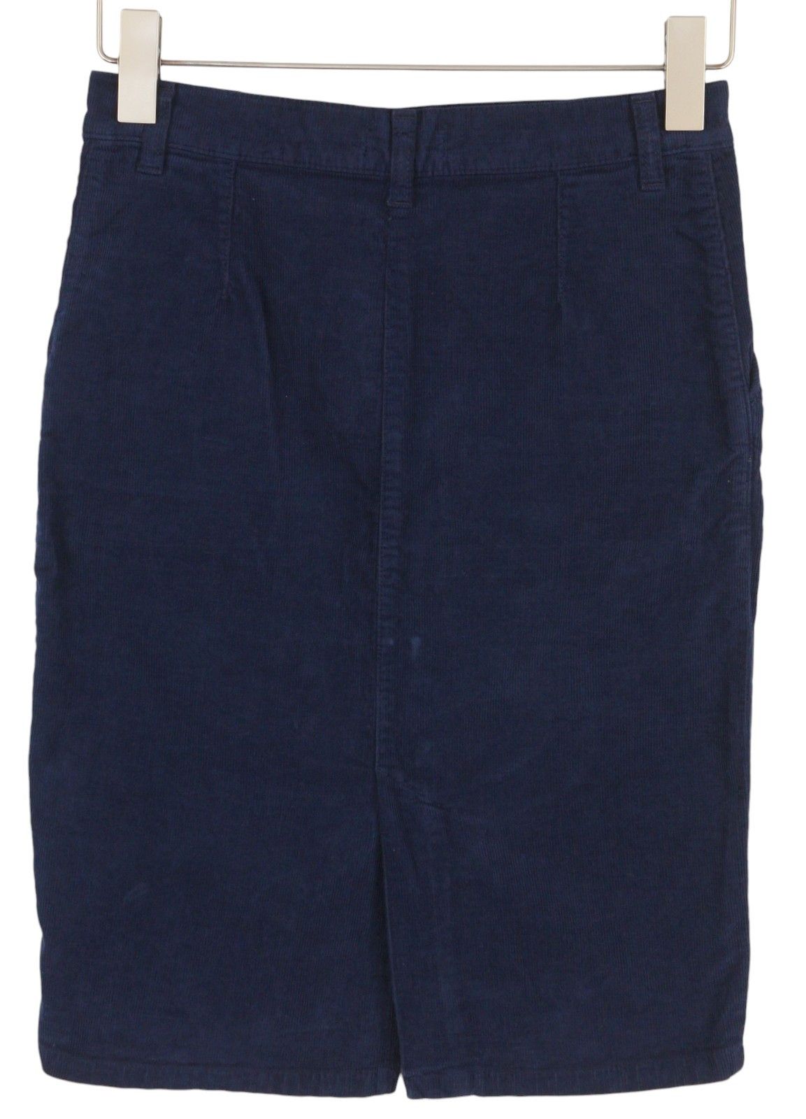 Gant EU36 Dark Blue Corduroy Zip Fly Pockets Skirt 84932 Size 28" / US 6 / IT 42 - 2 Thumbnail