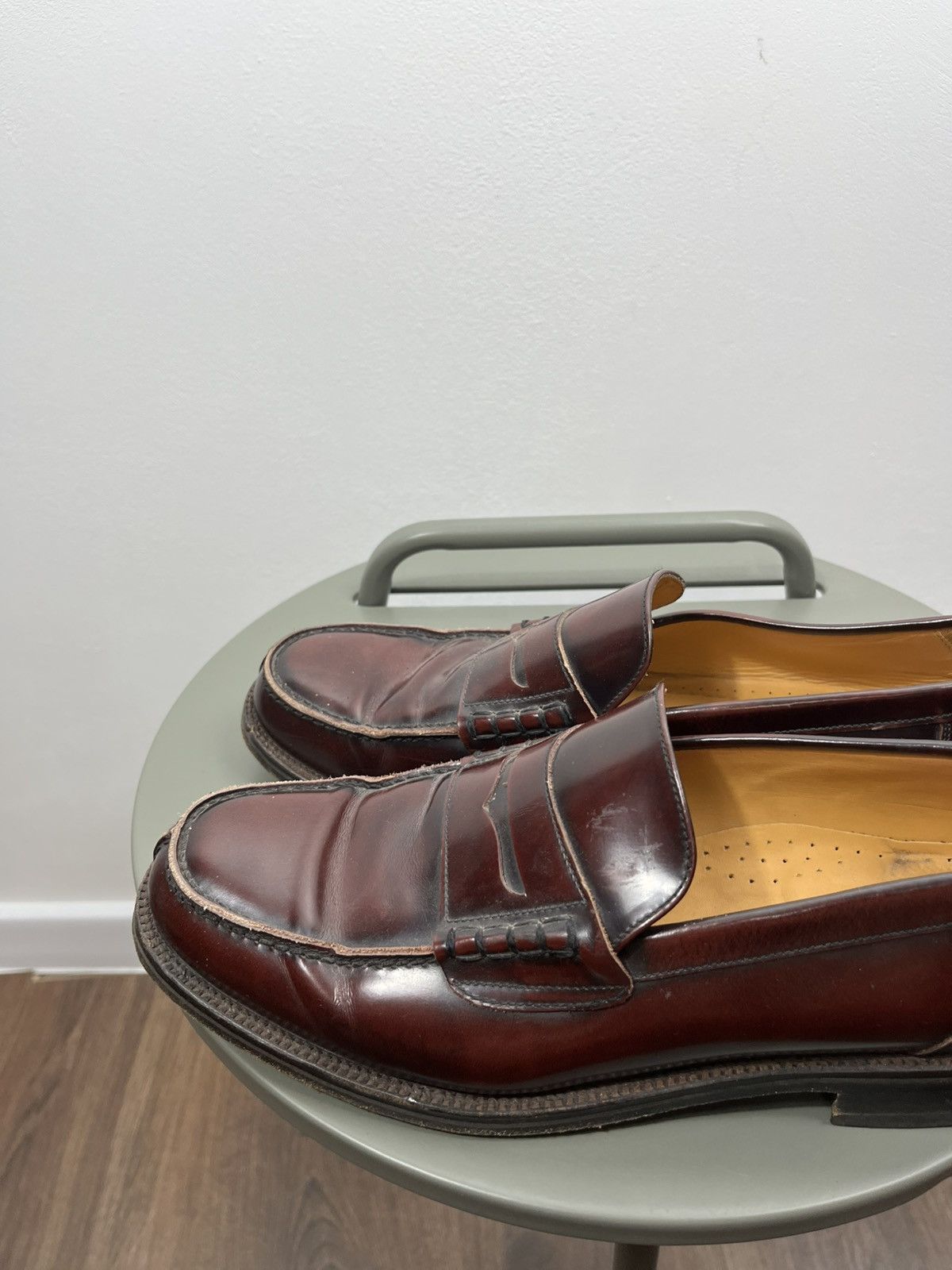 Other Jones Bootmaker Leather Penny Loafers Brown Size 9.5 UK Size US 10 / EU 43 - 10 Thumbnail