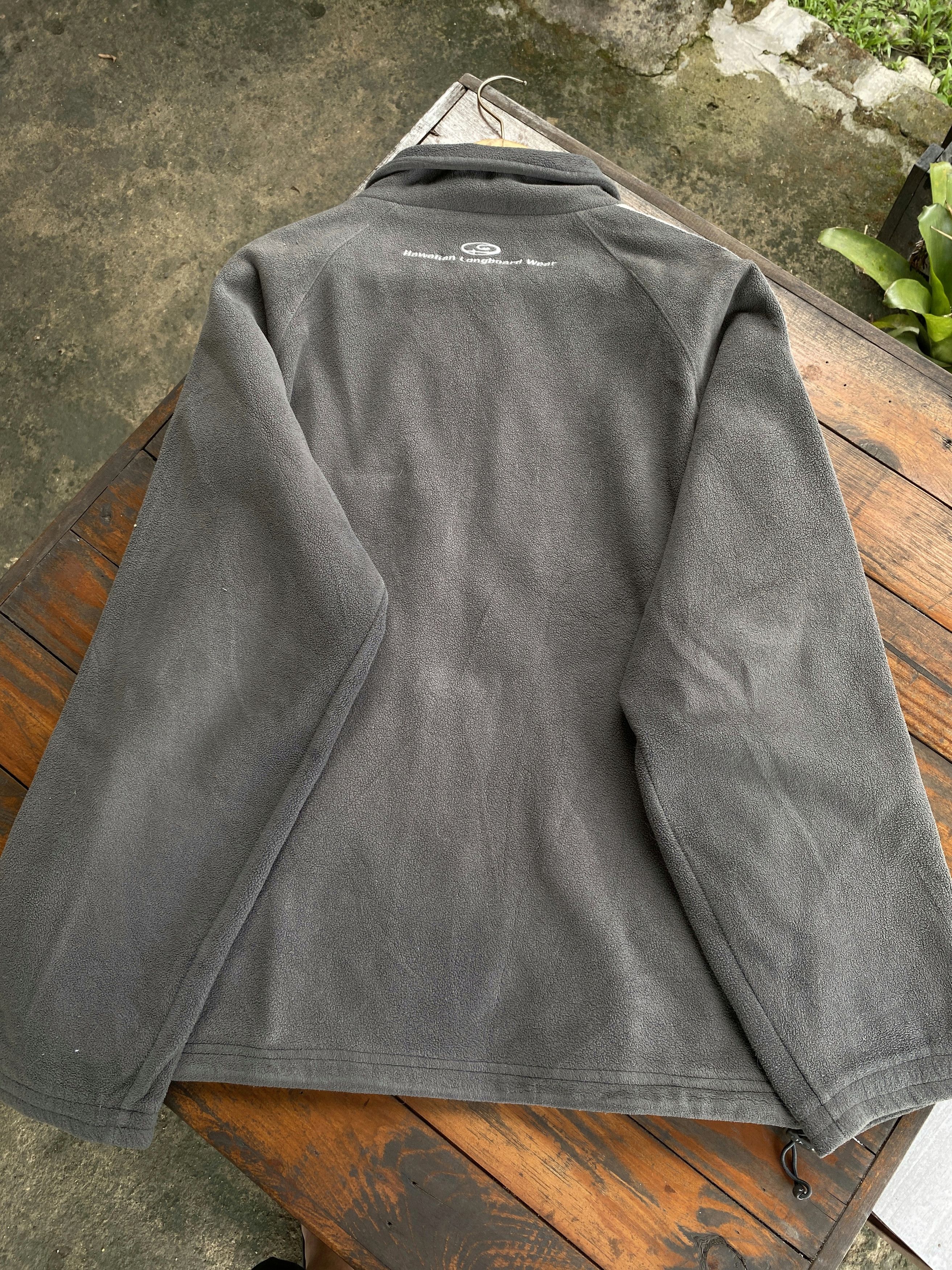 Japanese Brand Vintage Piko Hawaiian Longboard Wear Fleece Jacket Tapped Size US M / EU 48-50 / 2 - 5 Thumbnail