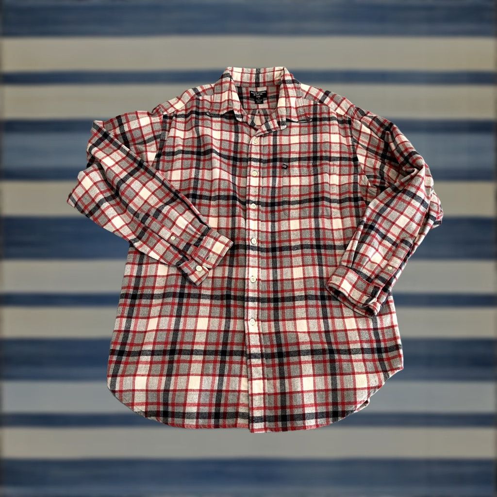 Ralph Lauren Ralph Lauren Jeans Co Plaid Button-Up Shirt Mens Large Red Gray Multicolor Cotton Long Sleeve Collared USA Flag Pattern Shirt Mens L Size US L / EU 52-54 / 3 - 1 Thumbnail