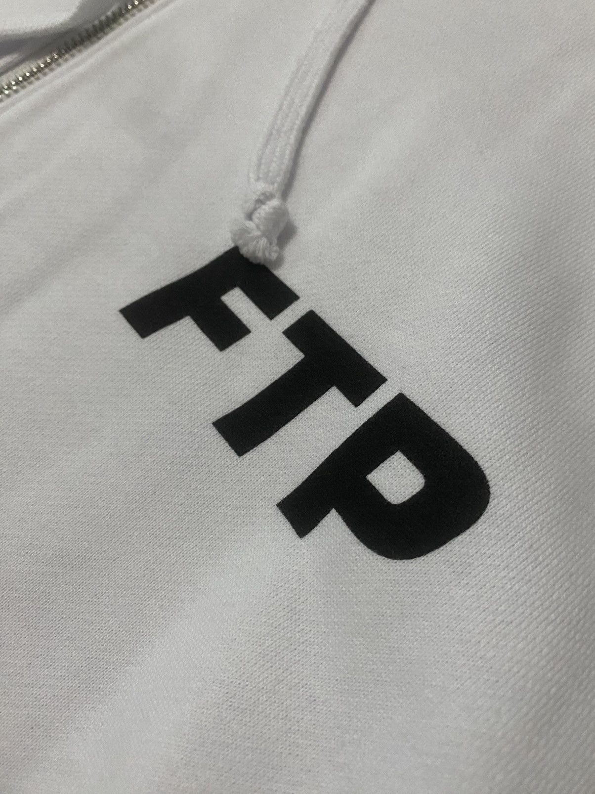 Fuck The Population FTP Reversible Zip Up (White) Size US M / EU 48-50 / 2 - 6 Thumbnail