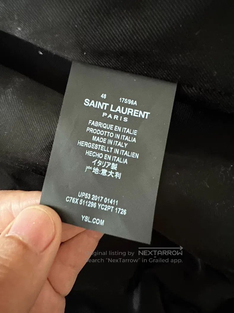 Saint Laurent Paris #REF! Size US M / EU 48-50 / 2 - 7 Thumbnail
