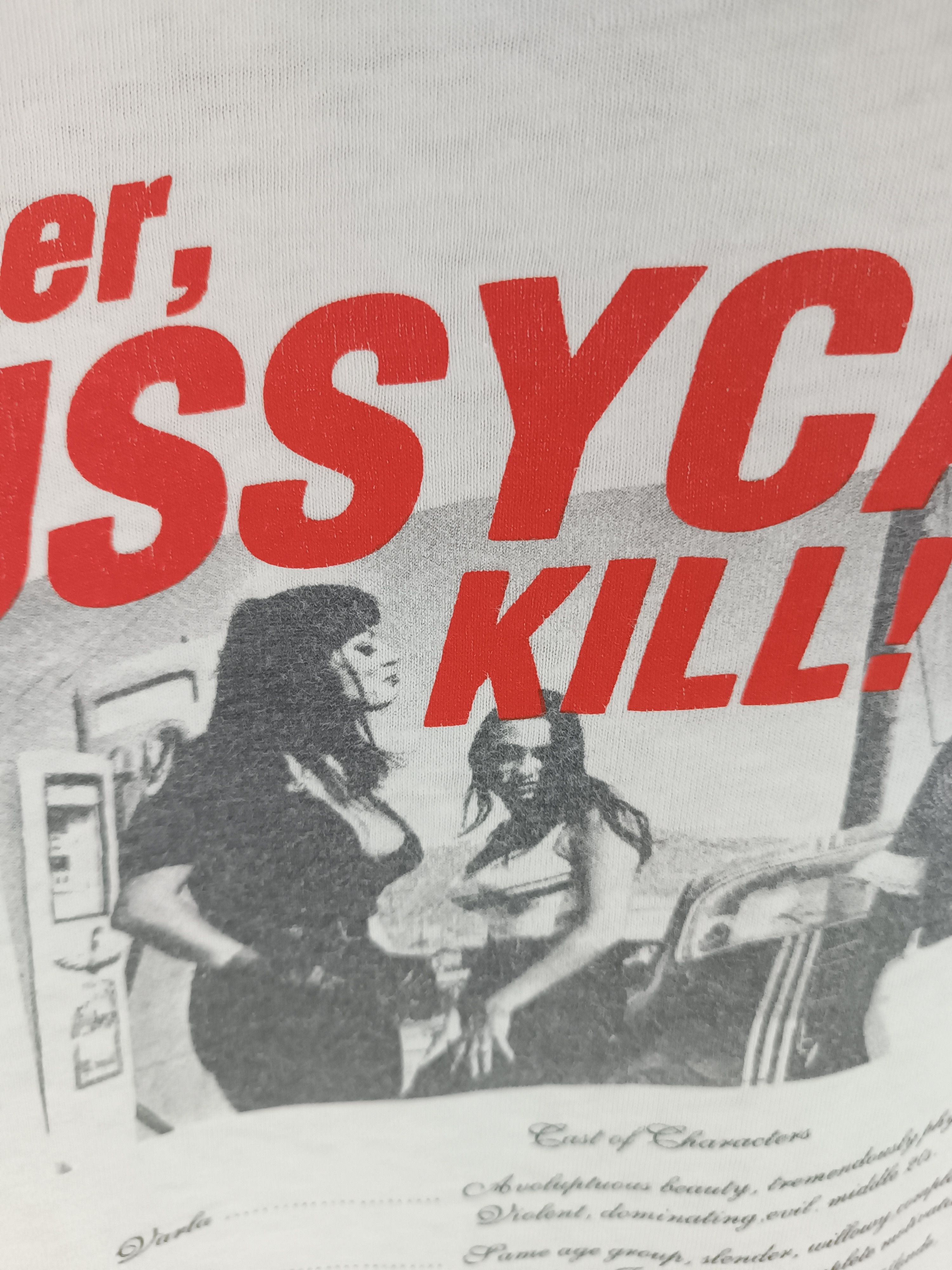 Vintage SUPER RARE🔥VINTAGE 90'S FASTER PUSSYCAT KILL! KILL! TEE Size US M / EU 48-50 / 2 - 16 Thumbnail