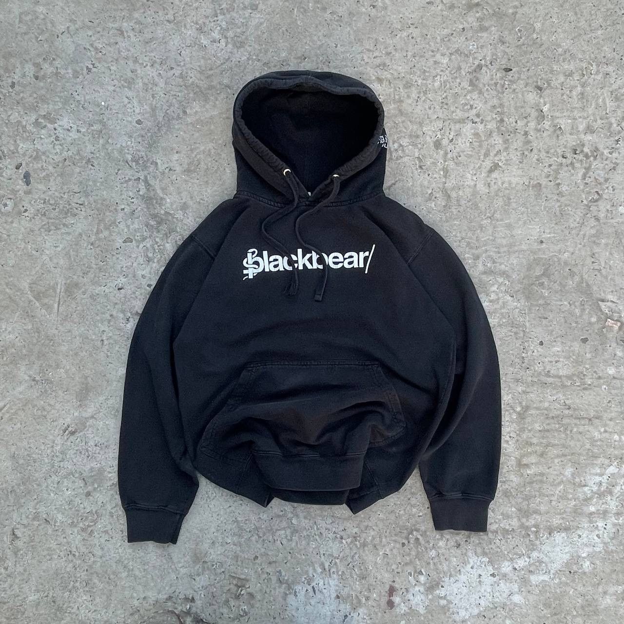 Black Barrett VTG Japanese Style Black Bear Sound Black Hoodie SK8 Band Size US M / EU 48-50 / 2 - 2 Thumbnail