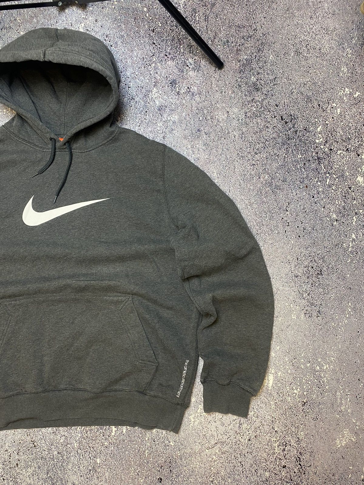 Nike × Vintage 💥JAPANESE NIKE VINTAGE SWOOSH HOODIE Size US L / EU 52-54 / 3 - 4 Thumbnail