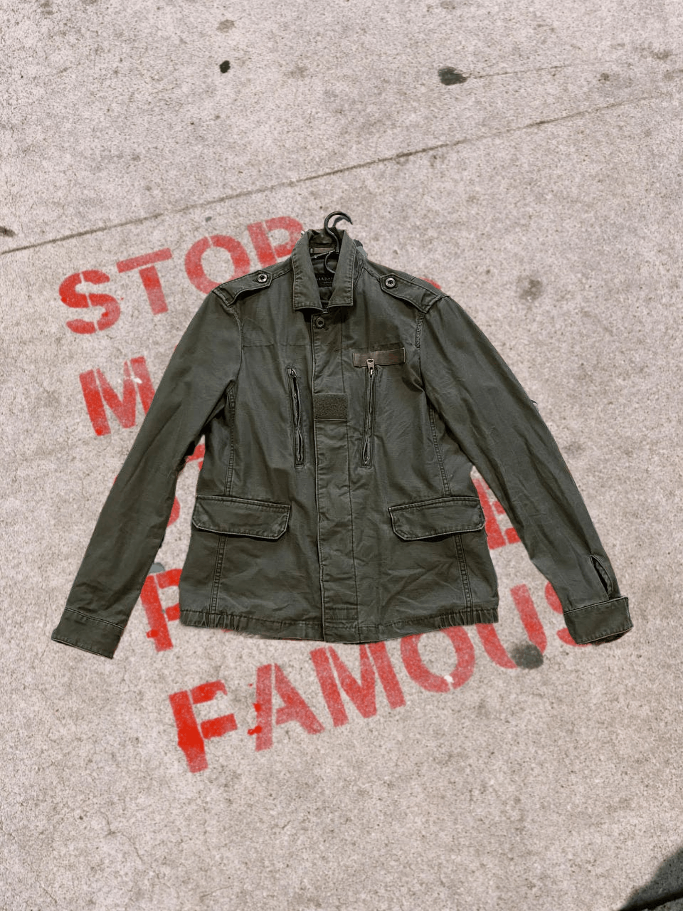 Allsaints Streetwear vintage Allsaints jacket Y2K Size US S / EU 44-46 / 1 - 1 Thumbnail