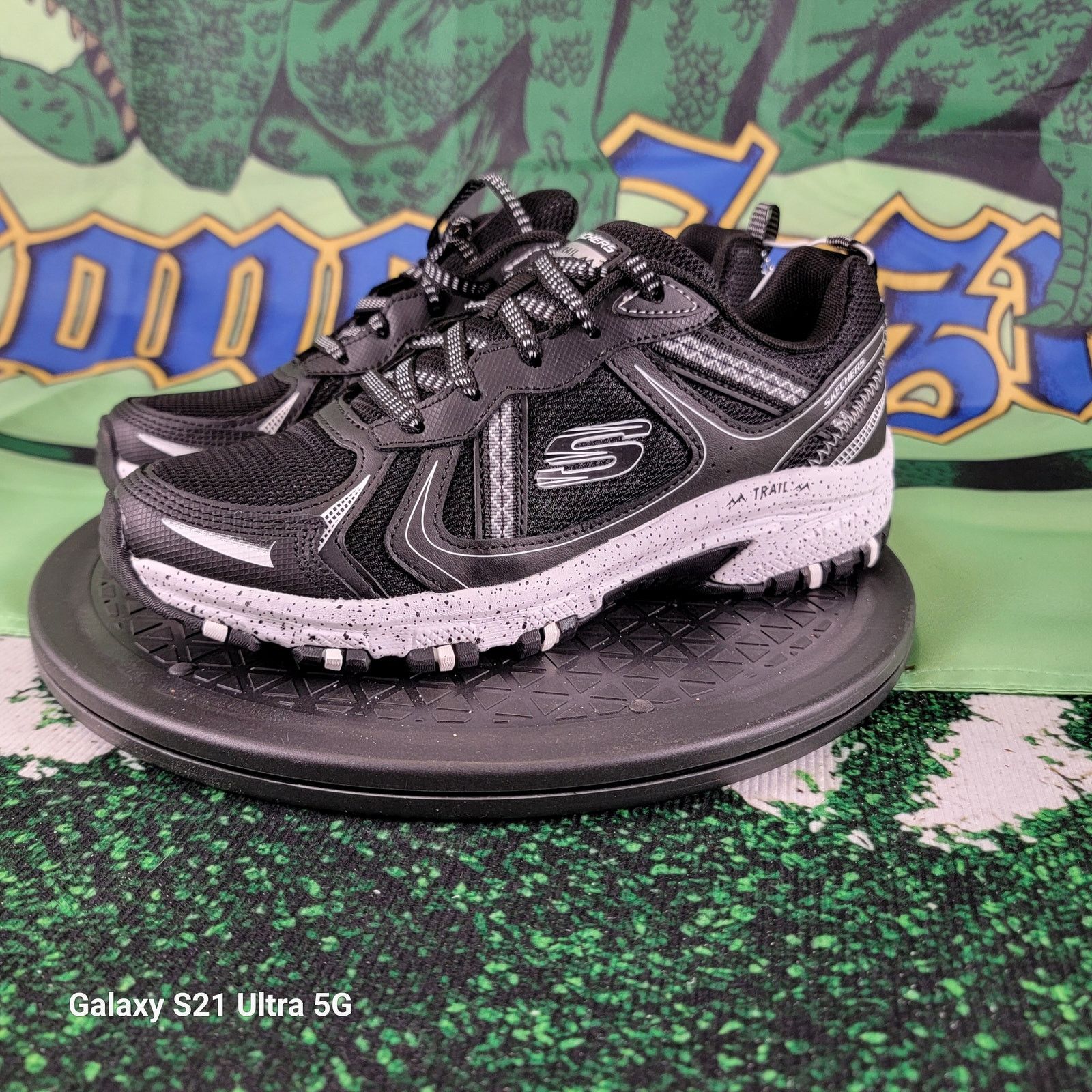SKECHERS Skechers Women's Sz 7.5 Black Hillcrest Hiker Shoe, 179097S Size US 7.5 / IT 37.5 - 1 Thumbnail