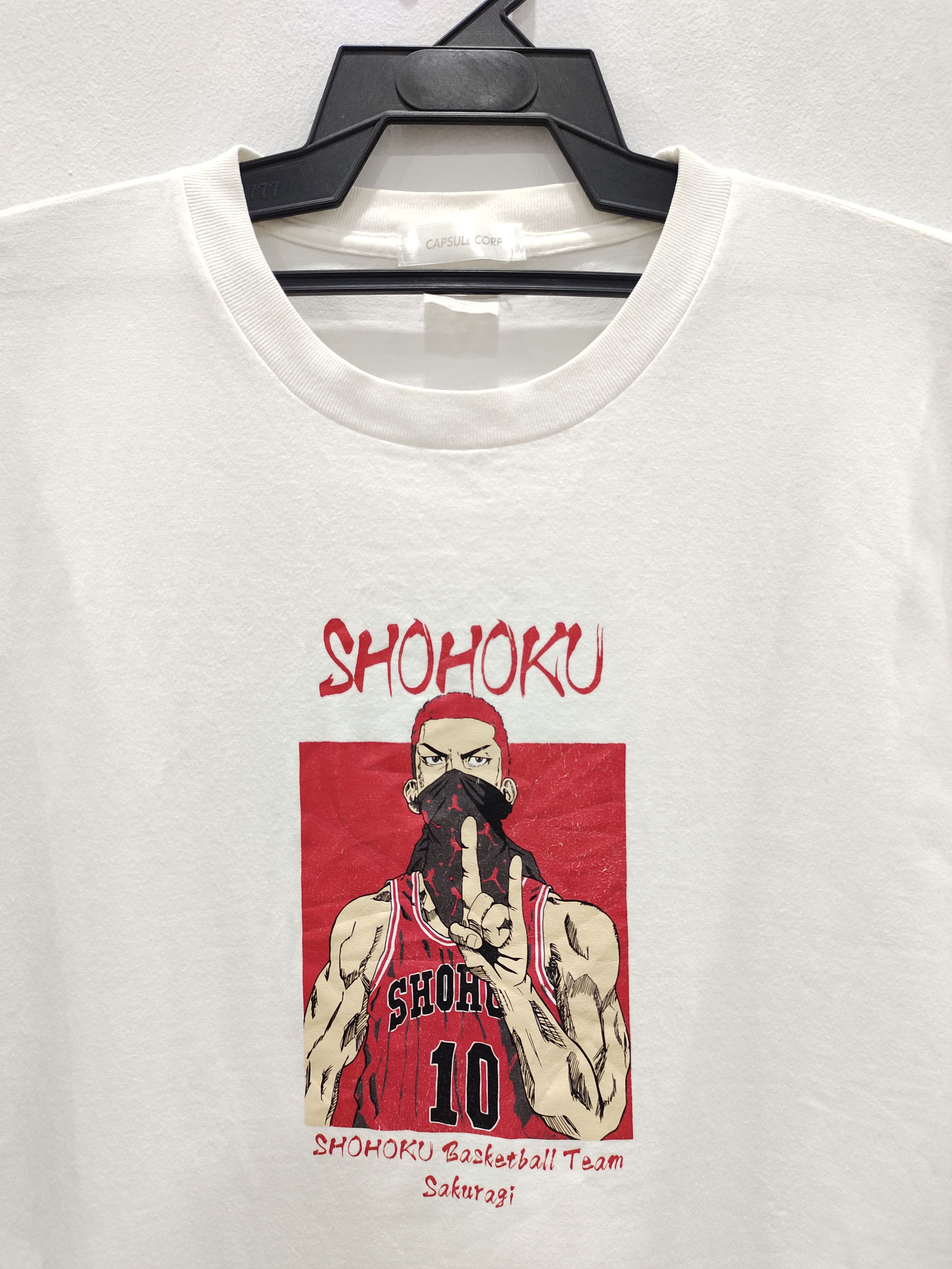 Anime Vintage Shohoku Sakuragi Hanamichi Slam Dunk Anime Tees Size US XL / EU 56 / 4 - 2 Thumbnail