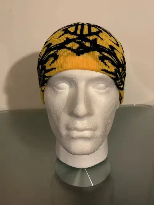 FOUR ATELIER Gothic Cross Beanie (yellow) Size ONE SIZE - 2 Thumbnail
