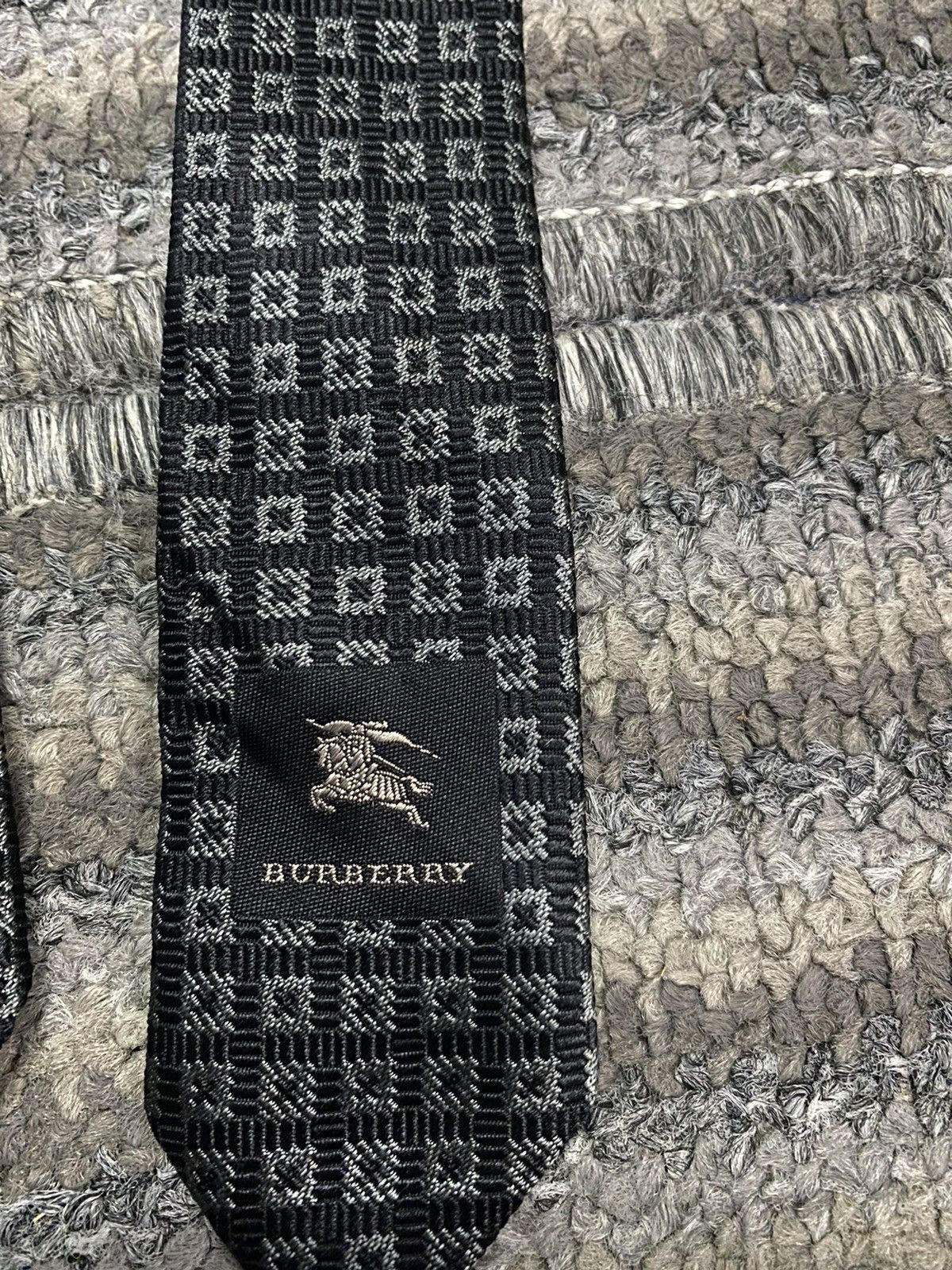 Burberry Burberry Silk Neck tie Size ONE SIZE - 7 Thumbnail