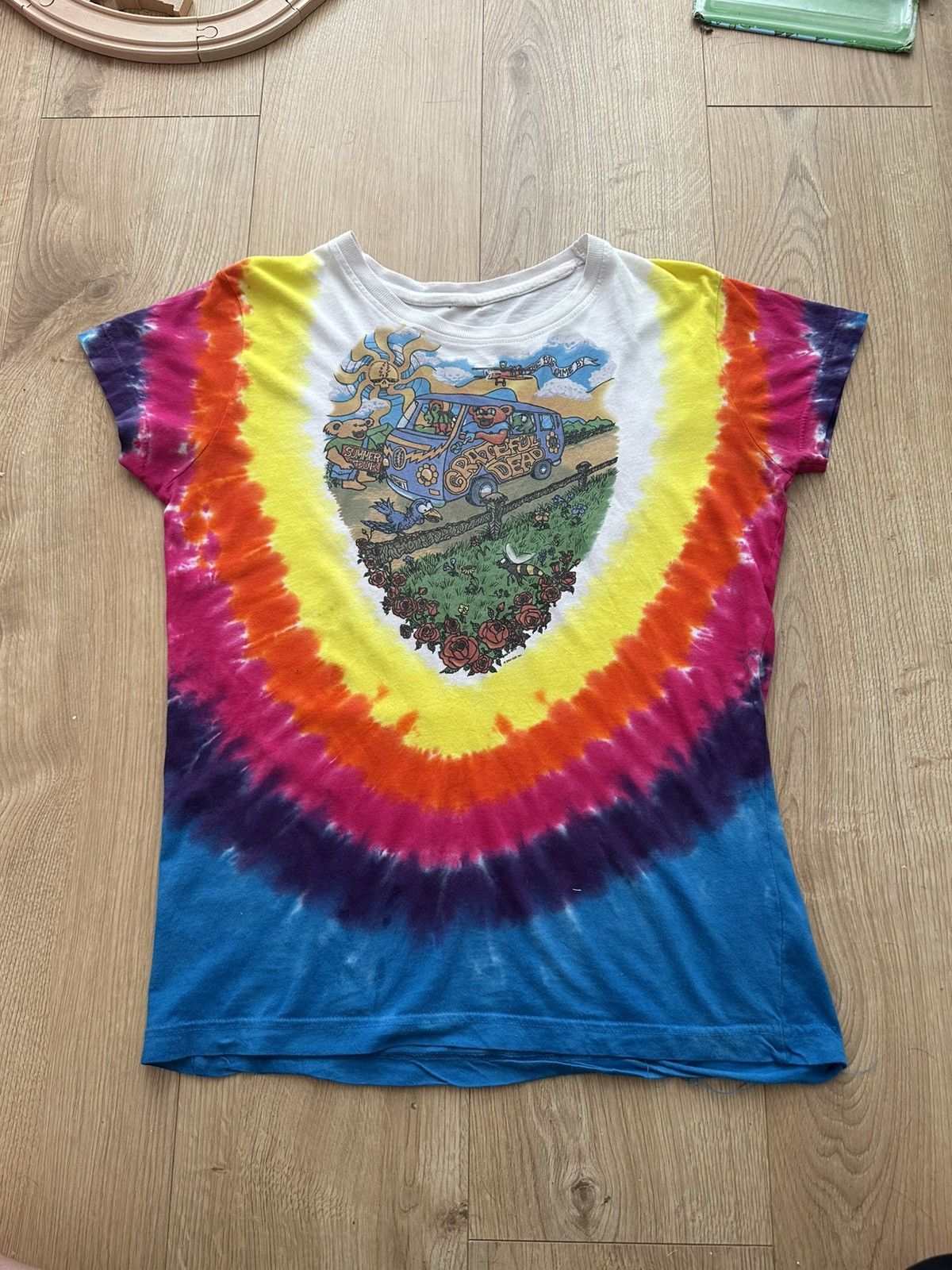 Liquid Blue Rare Grateful Dead Summer Tour 2000 Liquid Blue tie dye tee Size US S / EU 44-46 / 1 - 1 Thumbnail