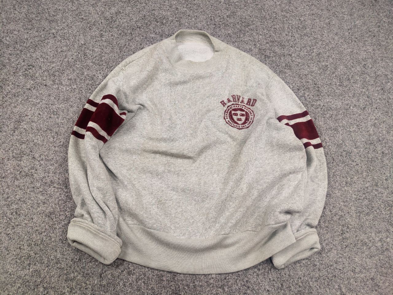Rare Vintage 70's Harvard princess diana Logo Sweatshirt