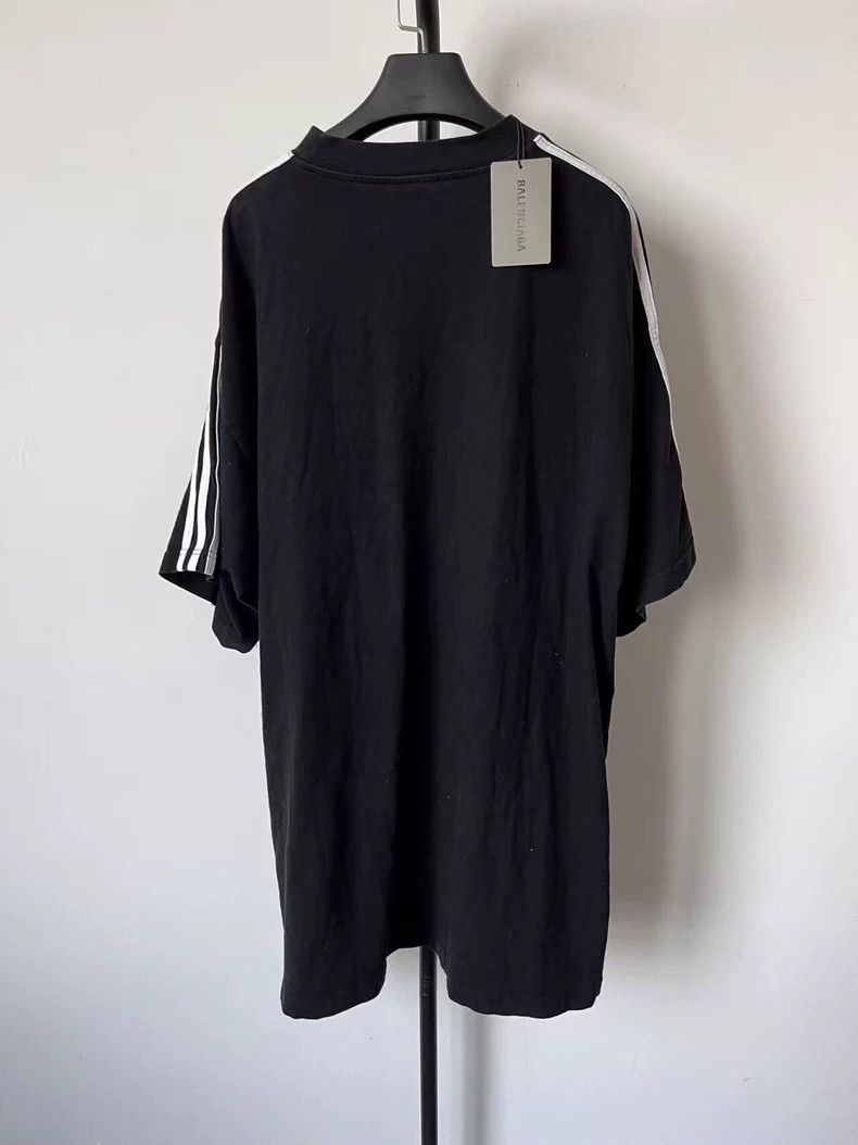 Balenciaga Balenciaga Adidas Logo monogrammed crewneck short-sleeve t Size US XL / EU 56 / 4 - 2 Thumbnail