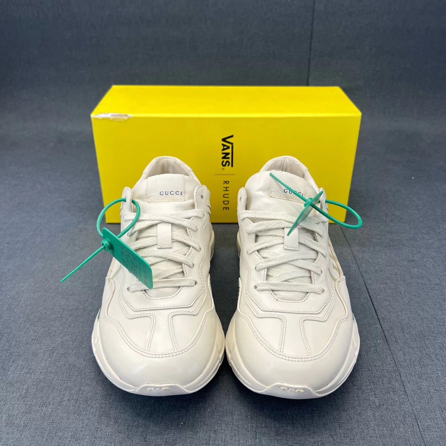 Gucci Gucci Rhyton Ivory 40.5 Like new Size US 10.5 / IT 40.5 - 4 Thumbnail