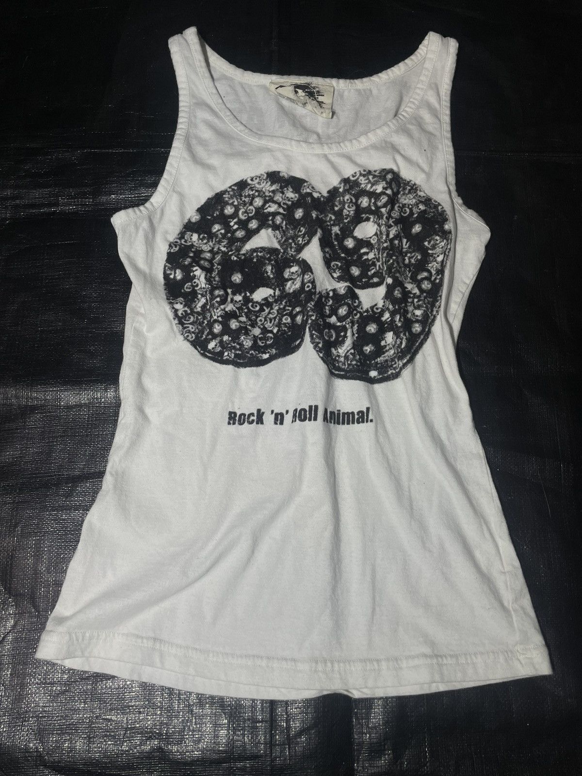 Japanese Brand Rock ’N’ Roll Animal Graphic Tank — Double-Sided Print Size S / US 4 / IT 40 - 2 Thumbnail