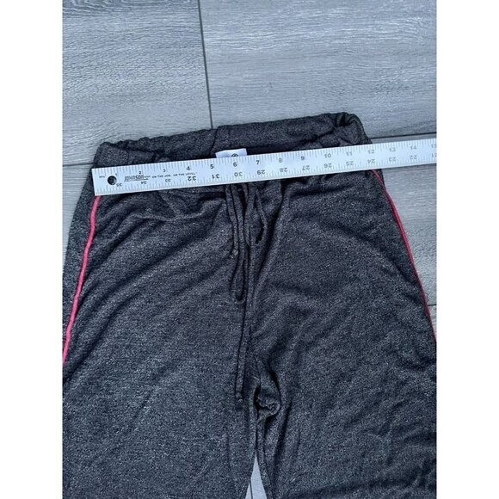 Sundry Sundry Wide Leg Sweatpants size 0 Pant wide leg thin A000202 Size 25" / US 0 / IT 36 - 3 Thumbnail