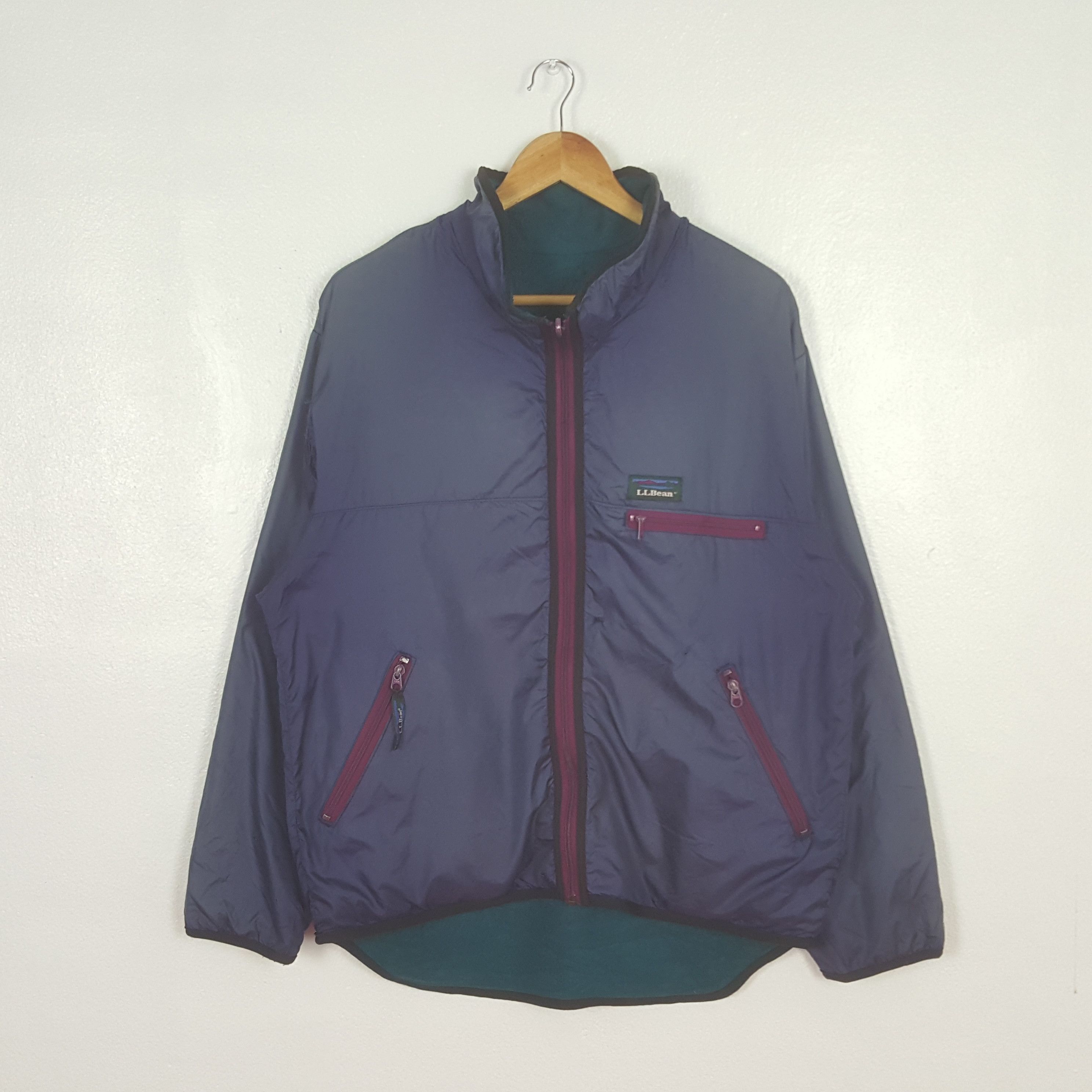 L.L. Bean Vintage LL. Bean Reversible Winter Jacket C313N7 Size US L / EU 52-54 / 3 - 1 Thumbnail