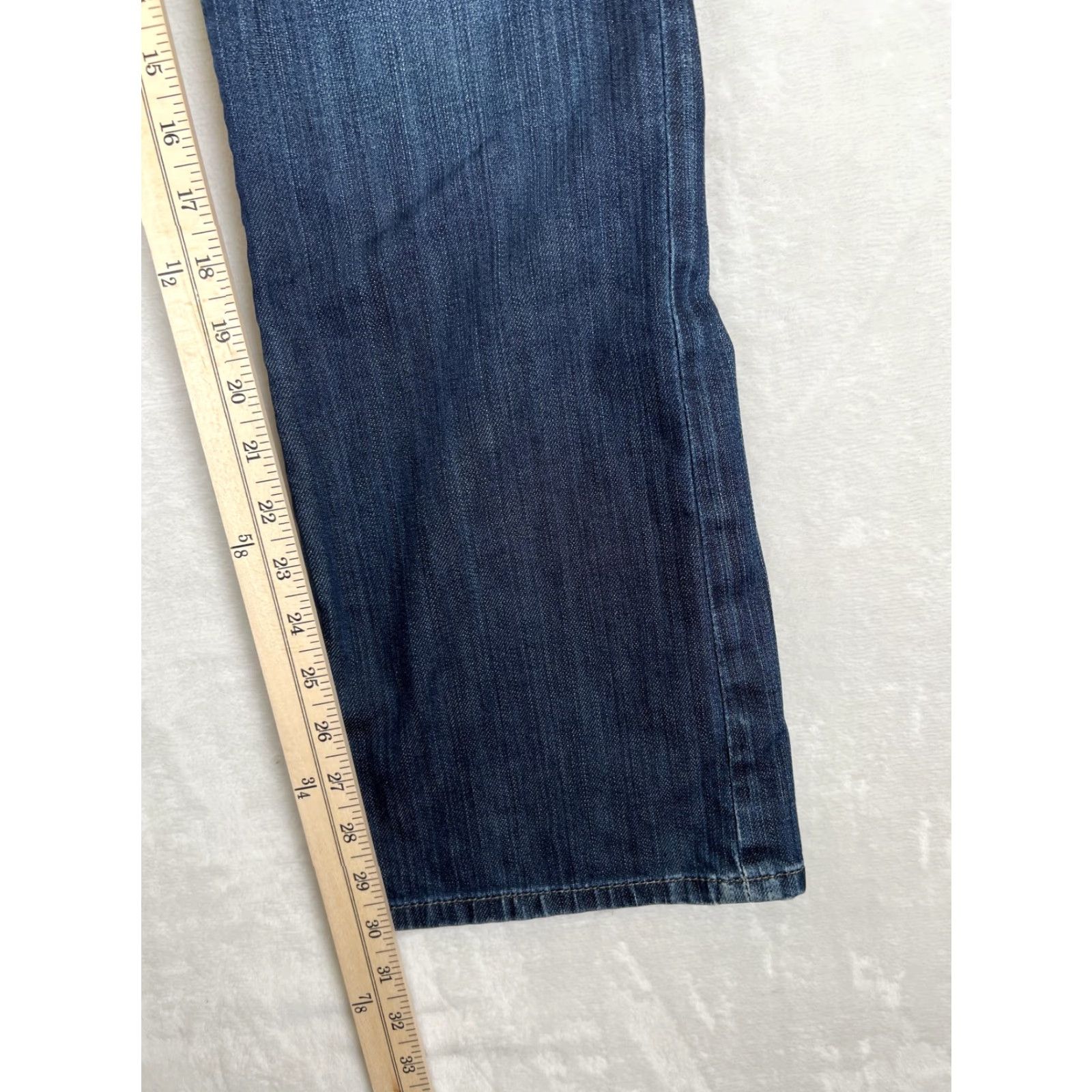 Denime Joes Jeans Jeans Women's 31 Blue Denim Petite Fit Bootcut Stretch Denim Pocket Zip Fly 5-Pocket Womens Size 24" / US 00 / IT 34 - 5 Thumbnail