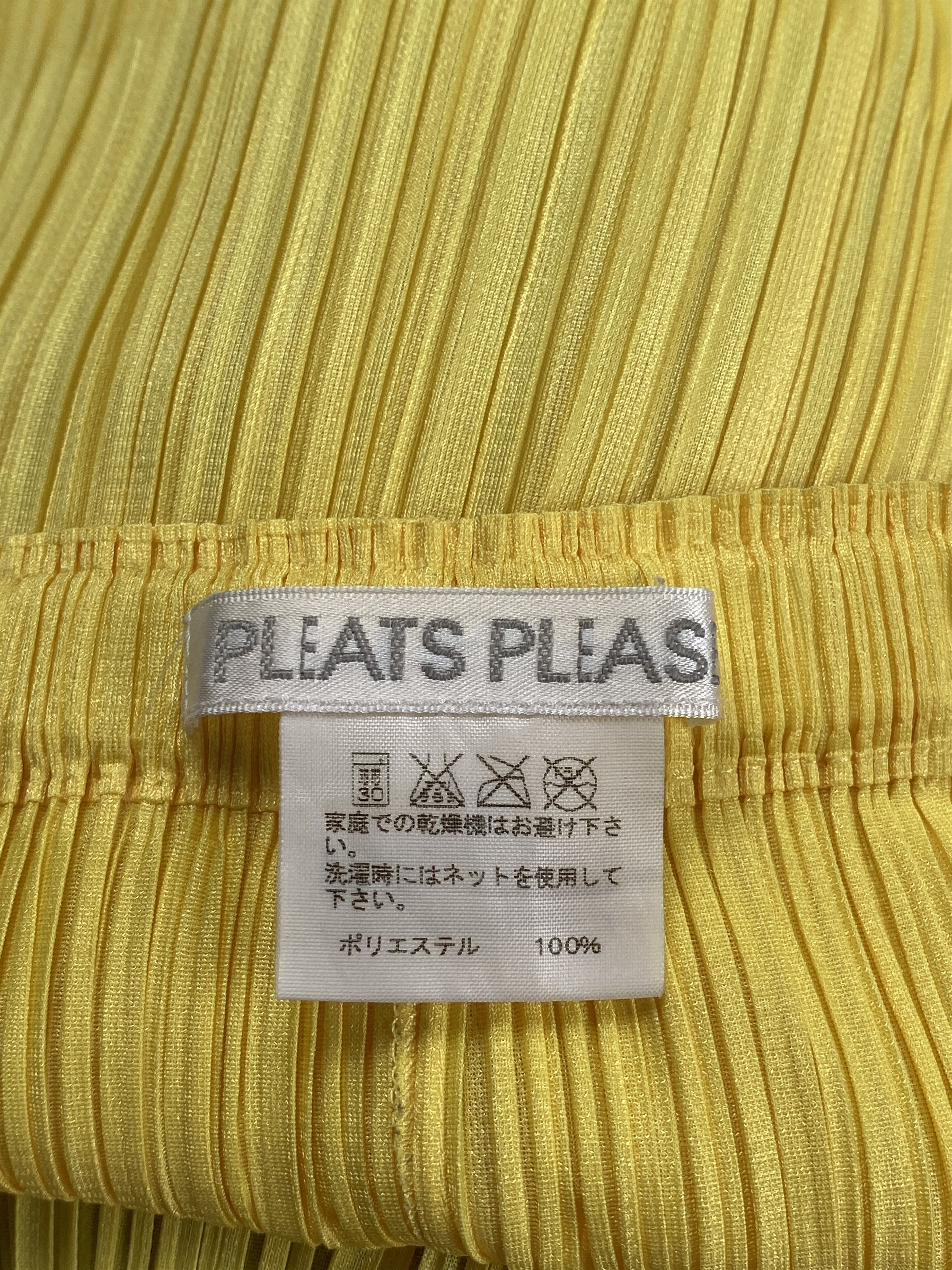 Pleats Please Issey Miyake Star Pattern Midi Skirt Size 24" / US 00 / IT 34 - 10 Thumbnail