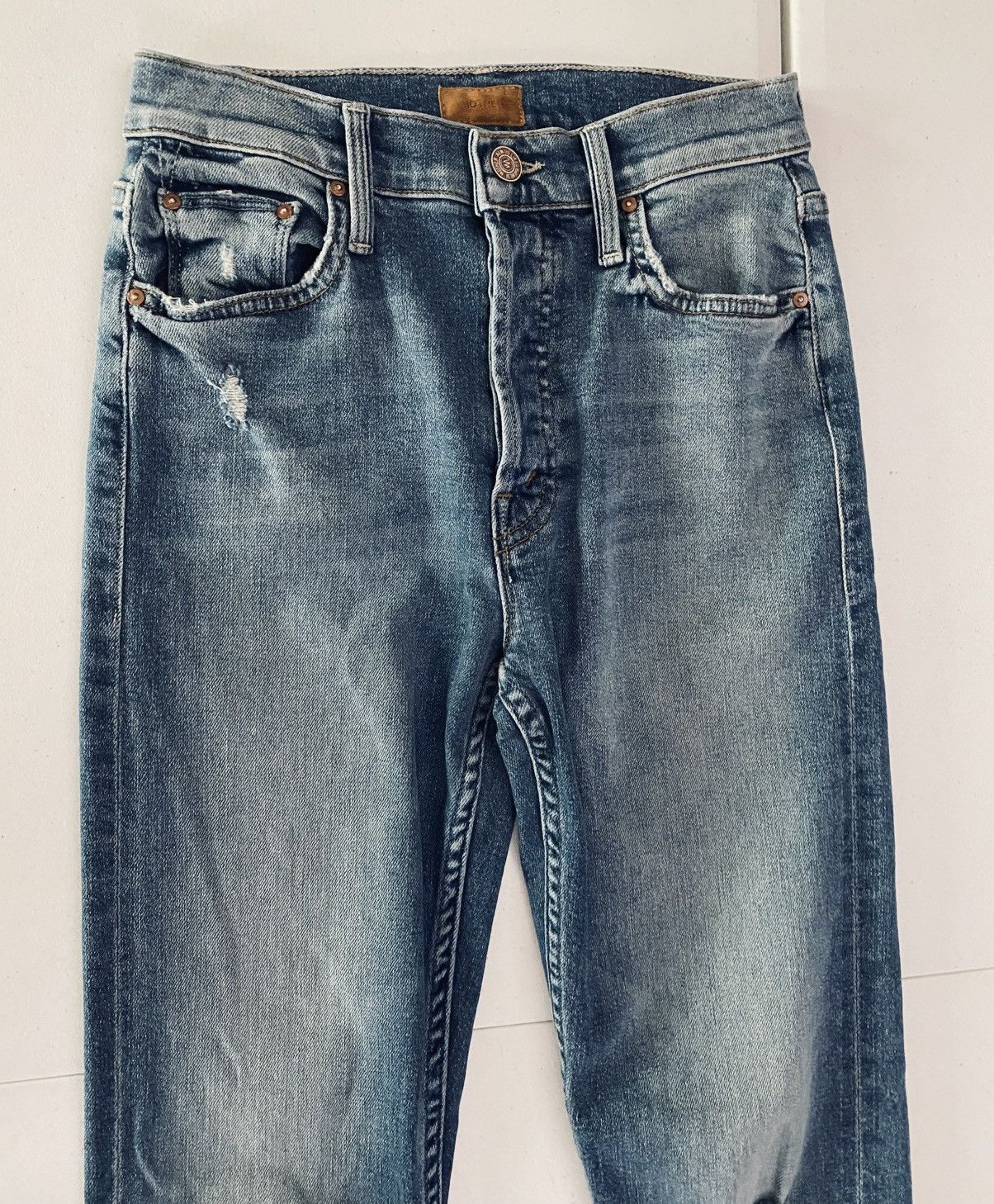 MOTHER Mother Denim The Cheeky Love Gun Relax Fit Jeans 24 EUC Size 24" / US 00 / IT 34 - 6 Thumbnail
