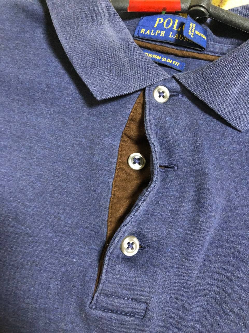 Polo Ralph Lauren Polo By Ralph Lauren Men’s Shirt Navy Large Long Sleeve Size US L / EU 52-54 / 3 - 3 Thumbnail