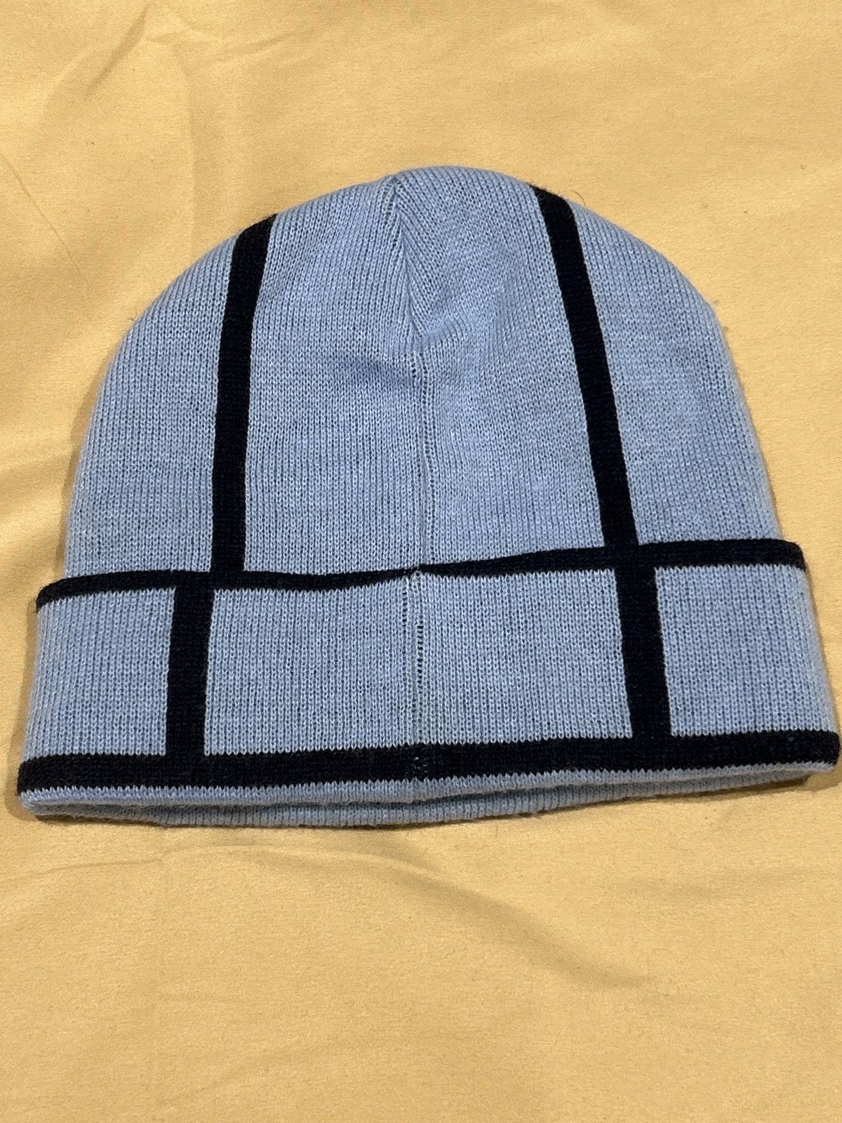Supreme SUPREME GRID BEANIE BLUE Size ONE SIZE - 1 Thumbnail