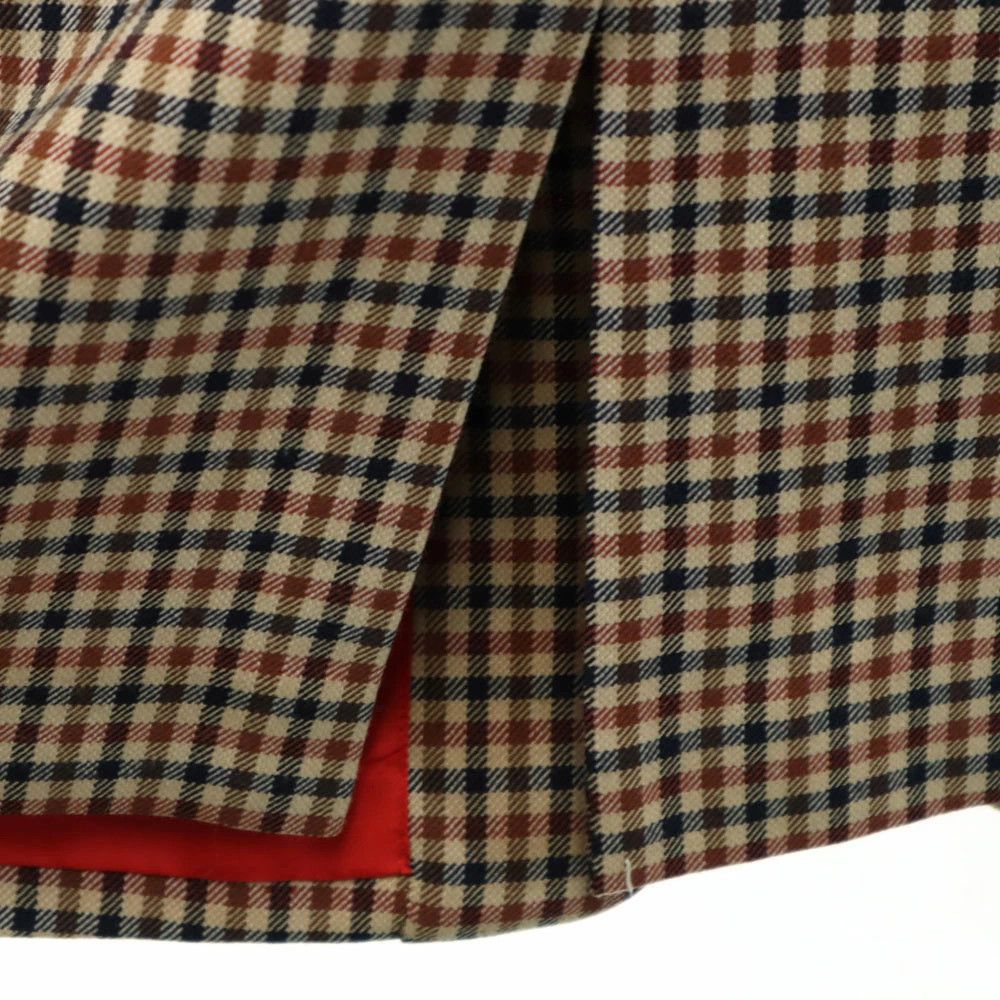 Comme des Garcons Jacket Checked Tailored Wool 2 Button Flap Pocket Beige Size US M / EU 48-50 / 2 - 5 Thumbnail