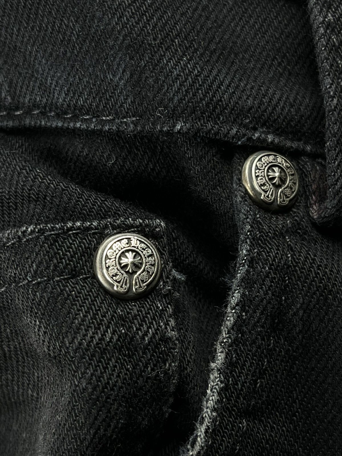 Chrome Hearts Chrome Hearts Vintage Skinny Fleur Knee Denim Jeans Altered Size US 32 / EU 48 - 6 Thumbnail