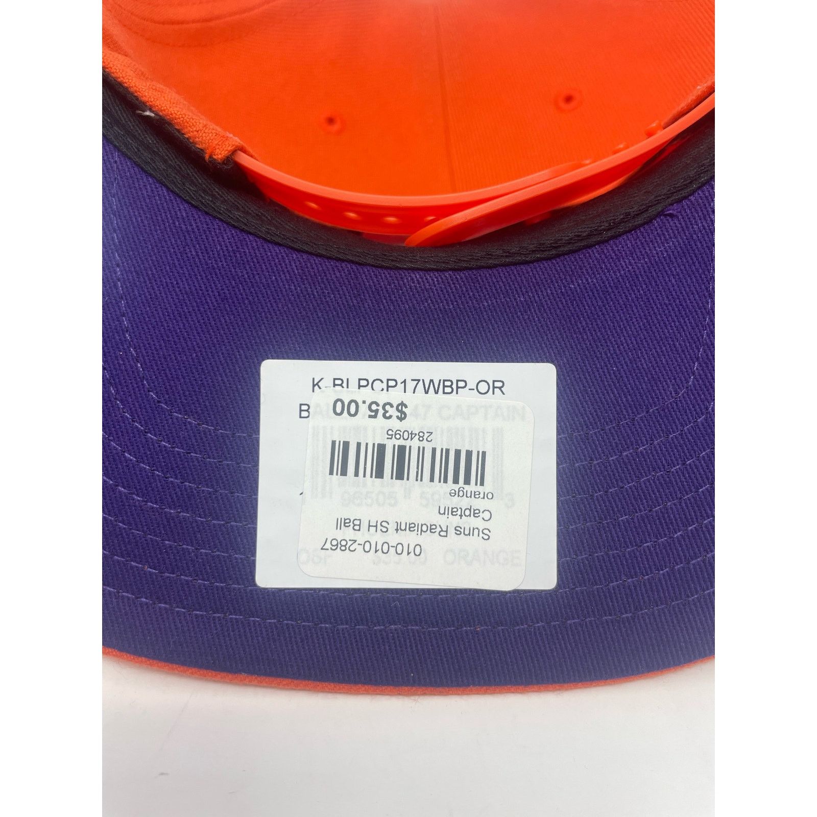 47 Brand Phoenix Suns 47 Snapback NBA Orange Purple Hat Cap NEW Size ONE SIZE - 5 Thumbnail
