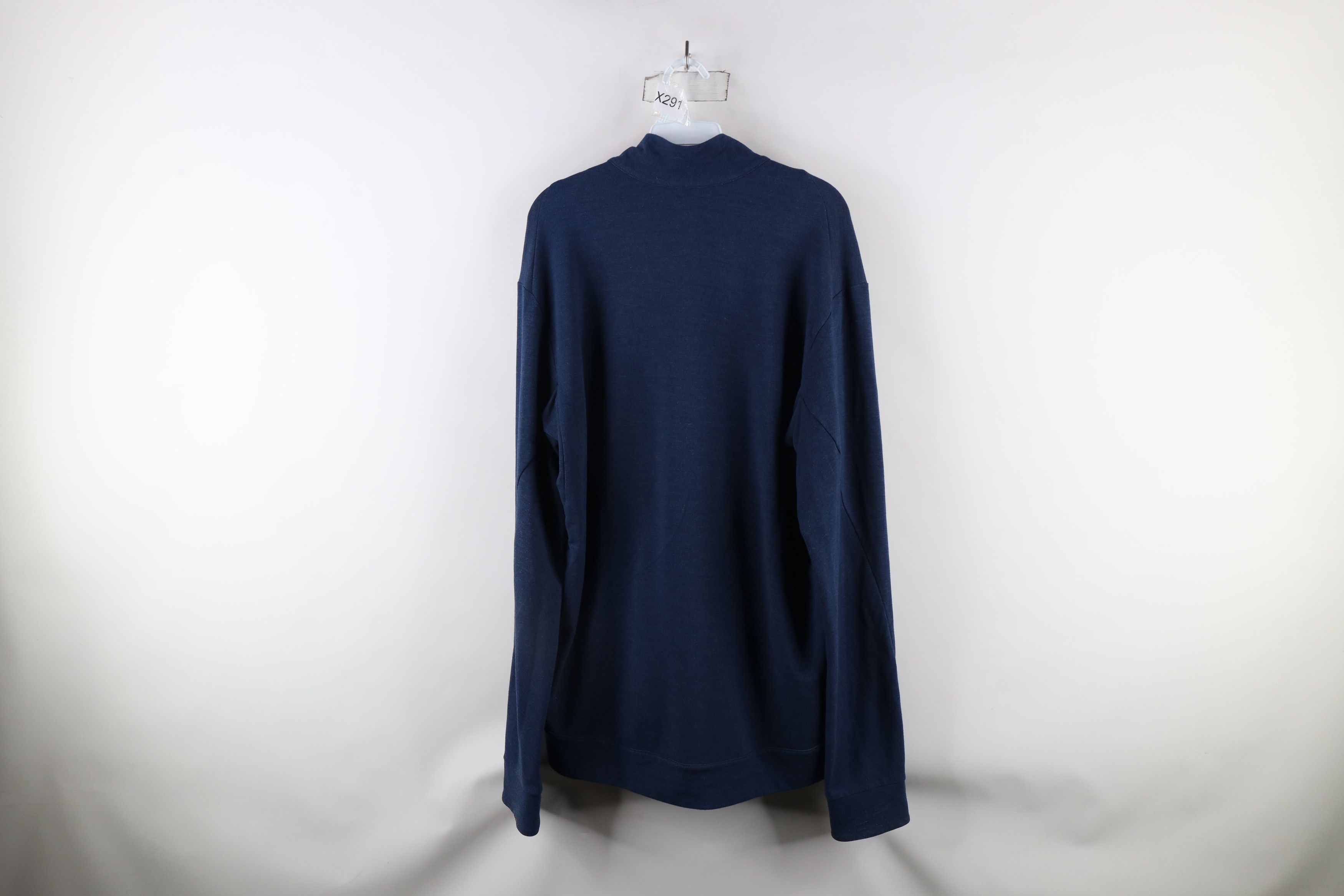 Nike × Vintage Nike Dri-Fit Mini Swoosh Knit Full Zip Tennis Track Jacket Size US L / EU 52-54 / 3 - 11 Thumbnail