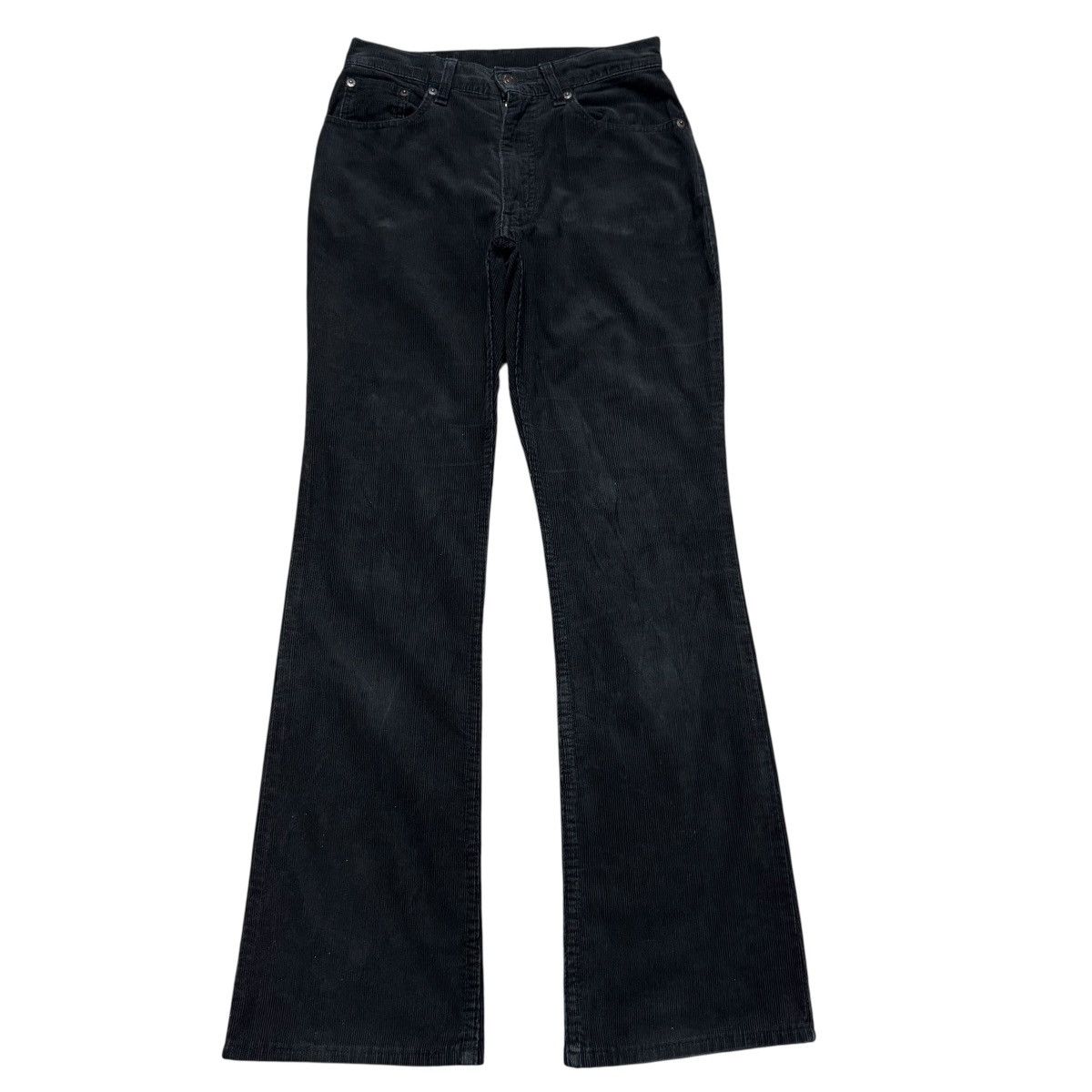 Levi's Vintage Levis 517 Corduroy Flare Jeans Size 27" / US 4 / IT 40 - 2 Thumbnail