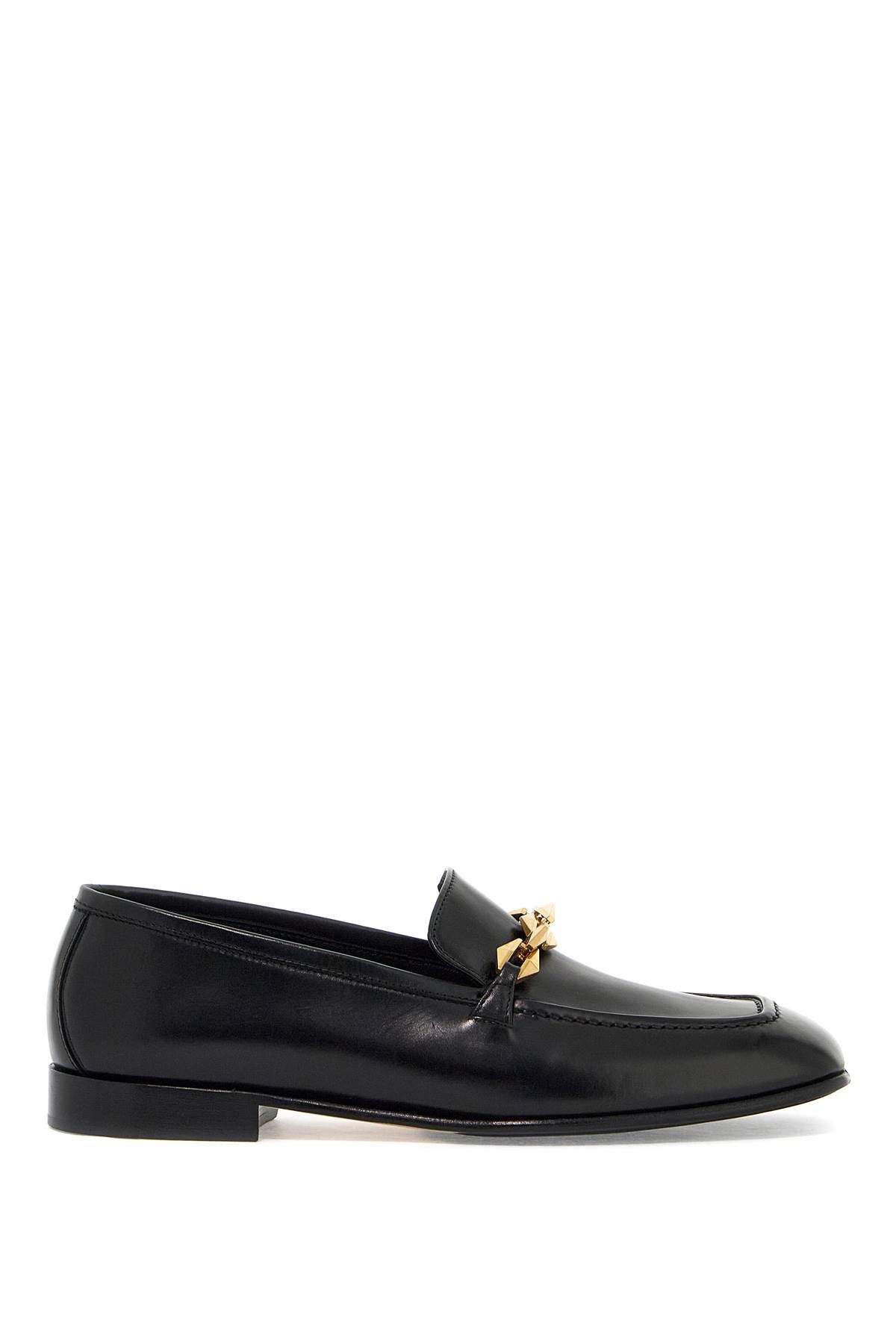 image of Jimmy Choo 'tilda' Mocassins Shoes in Nero, Women's (Size 8)