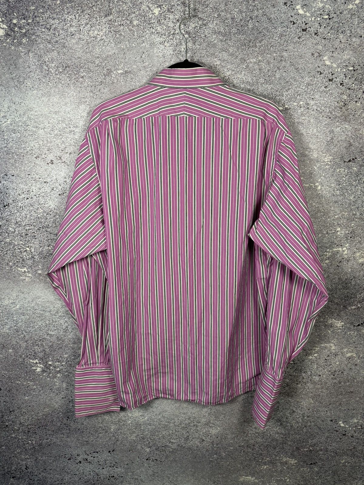 Ralph Lauren Purple Label Ralph Lauren Purple Label Striped Shirt Button Up Men’s 17 Size US XL / EU 56 / 4 - 13 Thumbnail