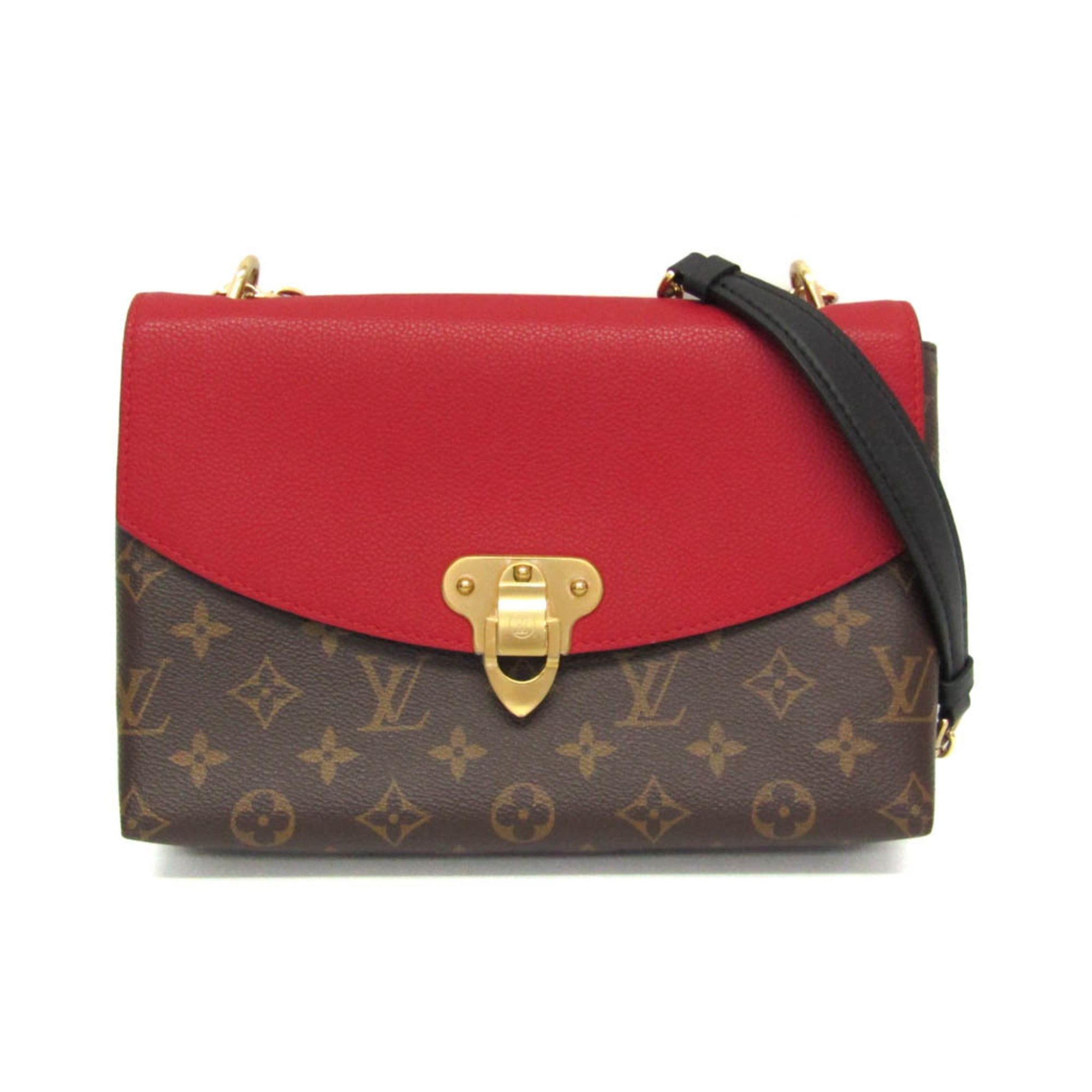 Louis Vuitton Louis Vuitton Monogram Saint Placide M43713 Women's Shoulder Bag Brown,Red Color Size ONE SIZE - 1 Thumbnail