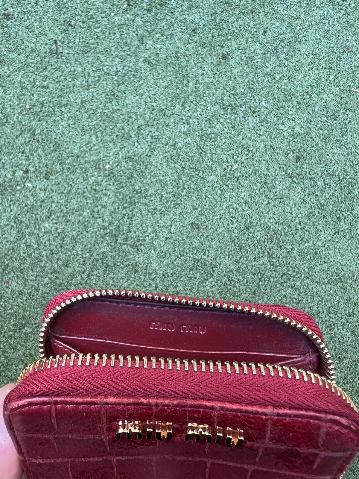 Miu Miu Miu Miu Coin Wallet Size ONE SIZE - 5 Thumbnail
