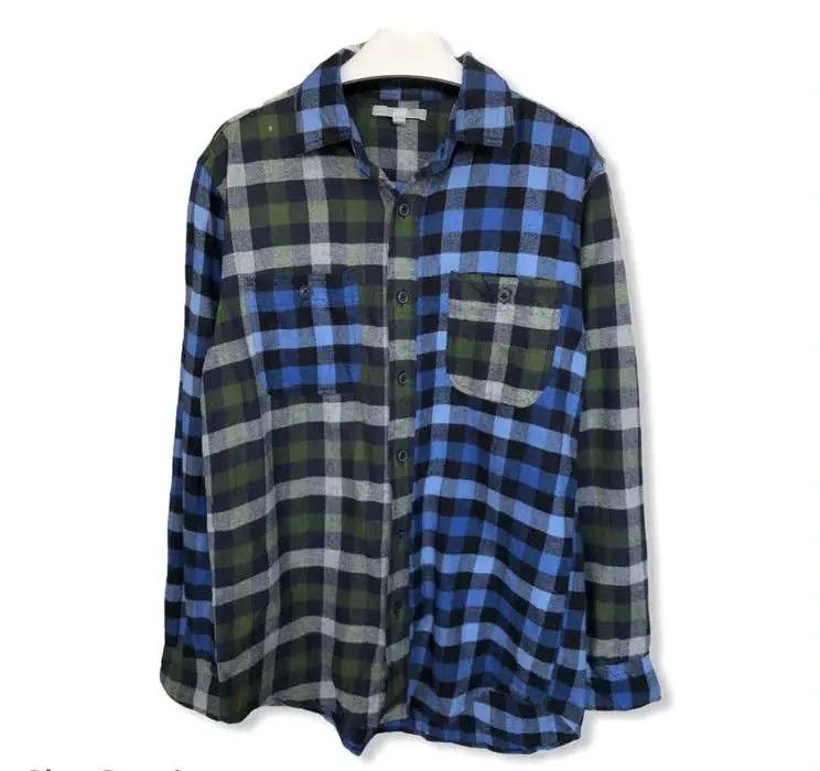 Japanese Brand Japanese Brand Uniqlo Plaid Tartan Flannel Shirt 👕 Size US M / EU 48-50 / 2 - 1 Thumbnail