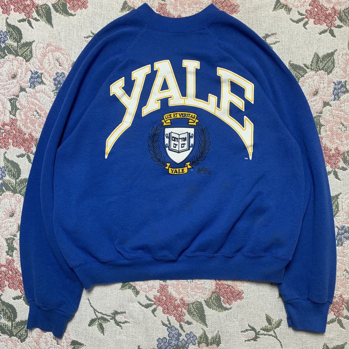 Vintage sales yale sweatshirt