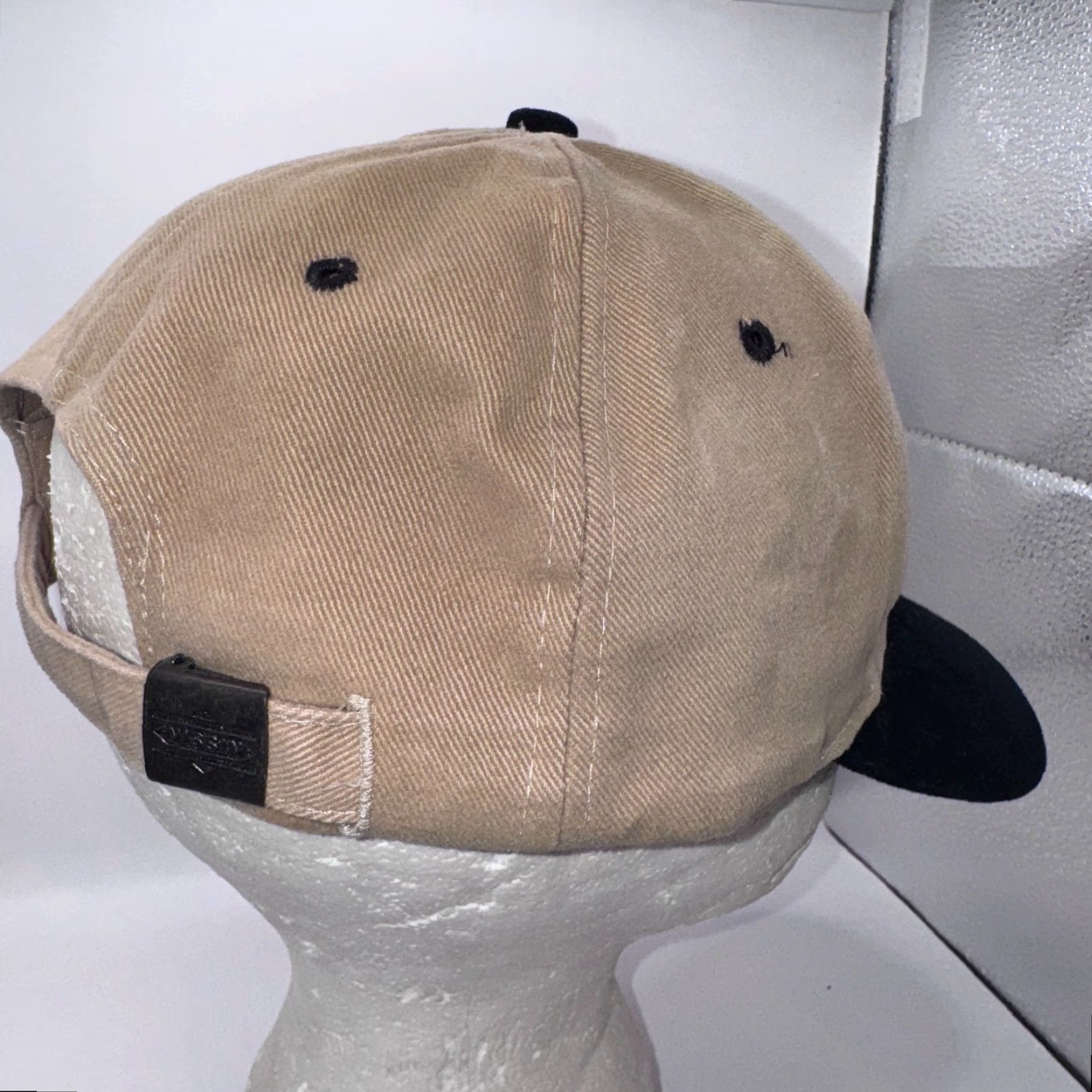 Vintage VINTAGE Tarleton Agricultural Carlton State University Nissin Cap Hat Baseball Beige Adjustable Canvas Cotton Men Logo Cap Size ONE SIZE - 4 Thumbnail
