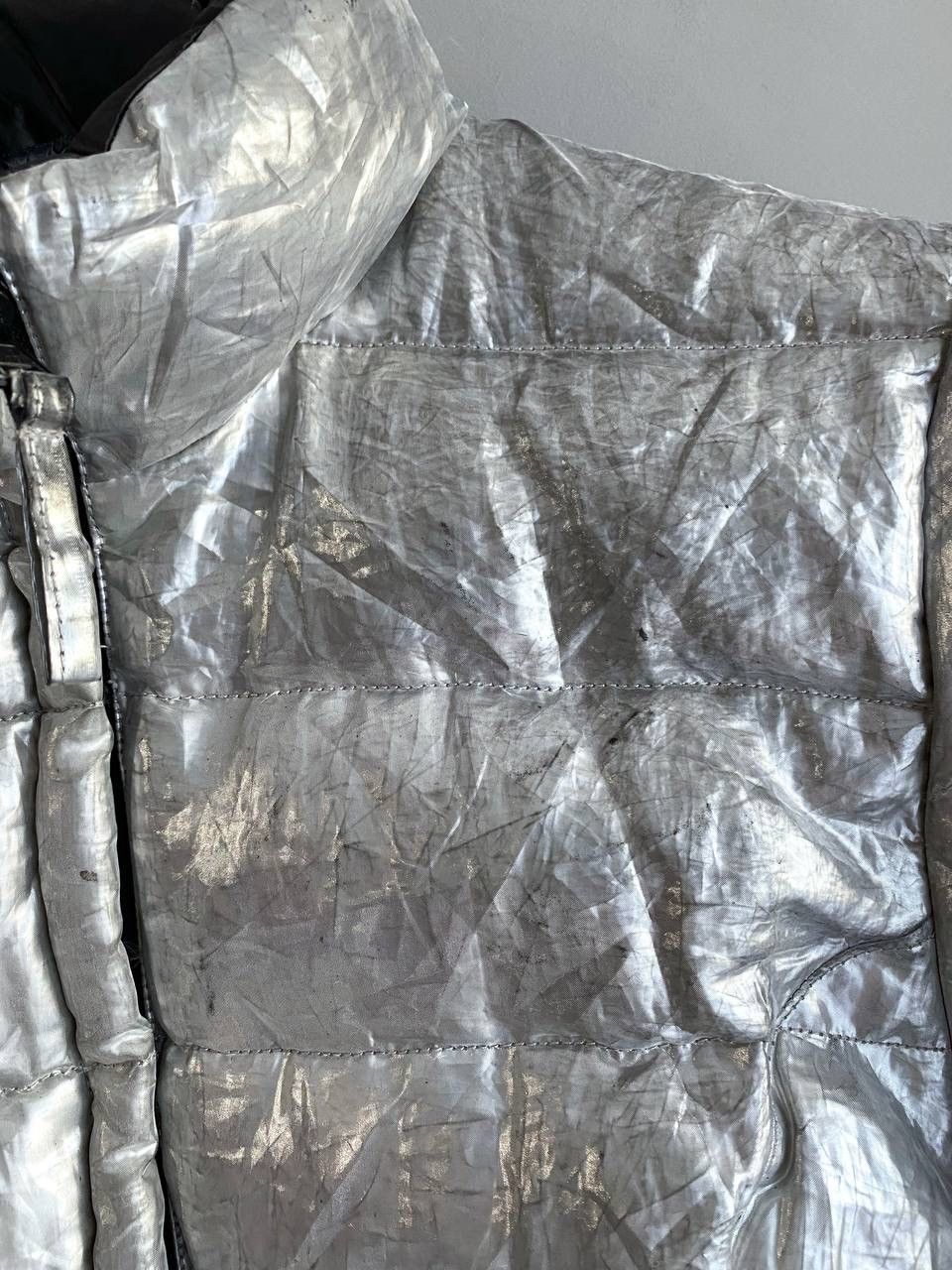Moncler Vintage Moncler Grenoble Womens Metallic Puffer Jacket Sz 40 Size S / US 4 / IT 40 - 4 Thumbnail