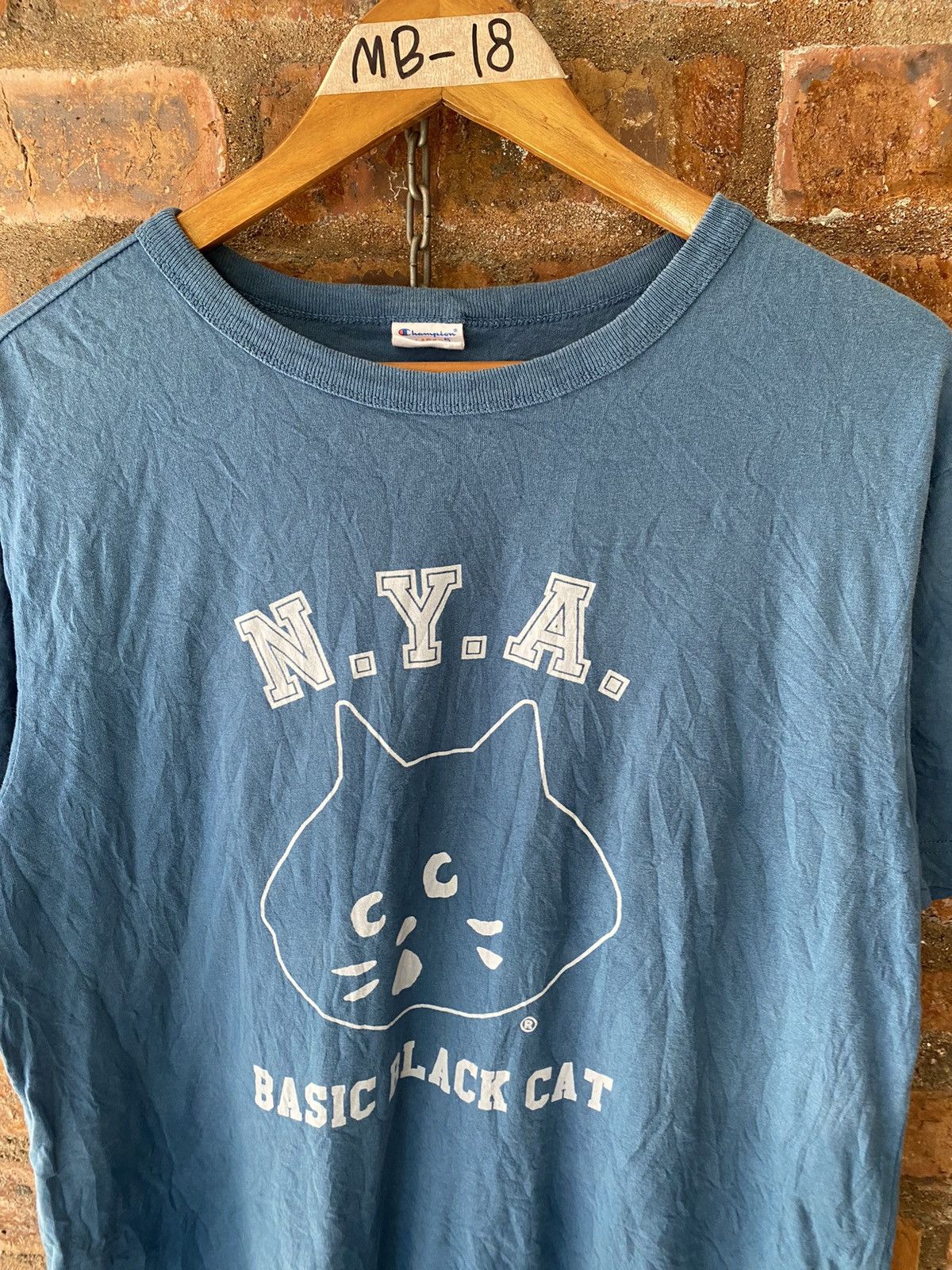 Champion × Ne-Net 2000s iconoc shock logo tee Size US L / EU 52-54 / 3 - 3 Thumbnail