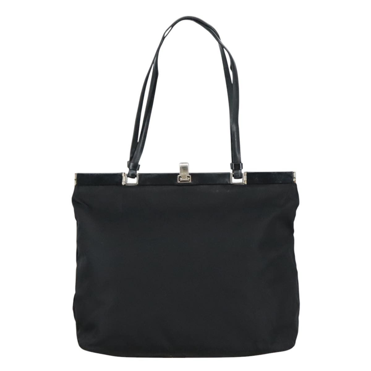 Prada Tessuto Black Synthetic Tote Bag (Pre-Owned) Size ONE SIZE - 1 Thumbnail
