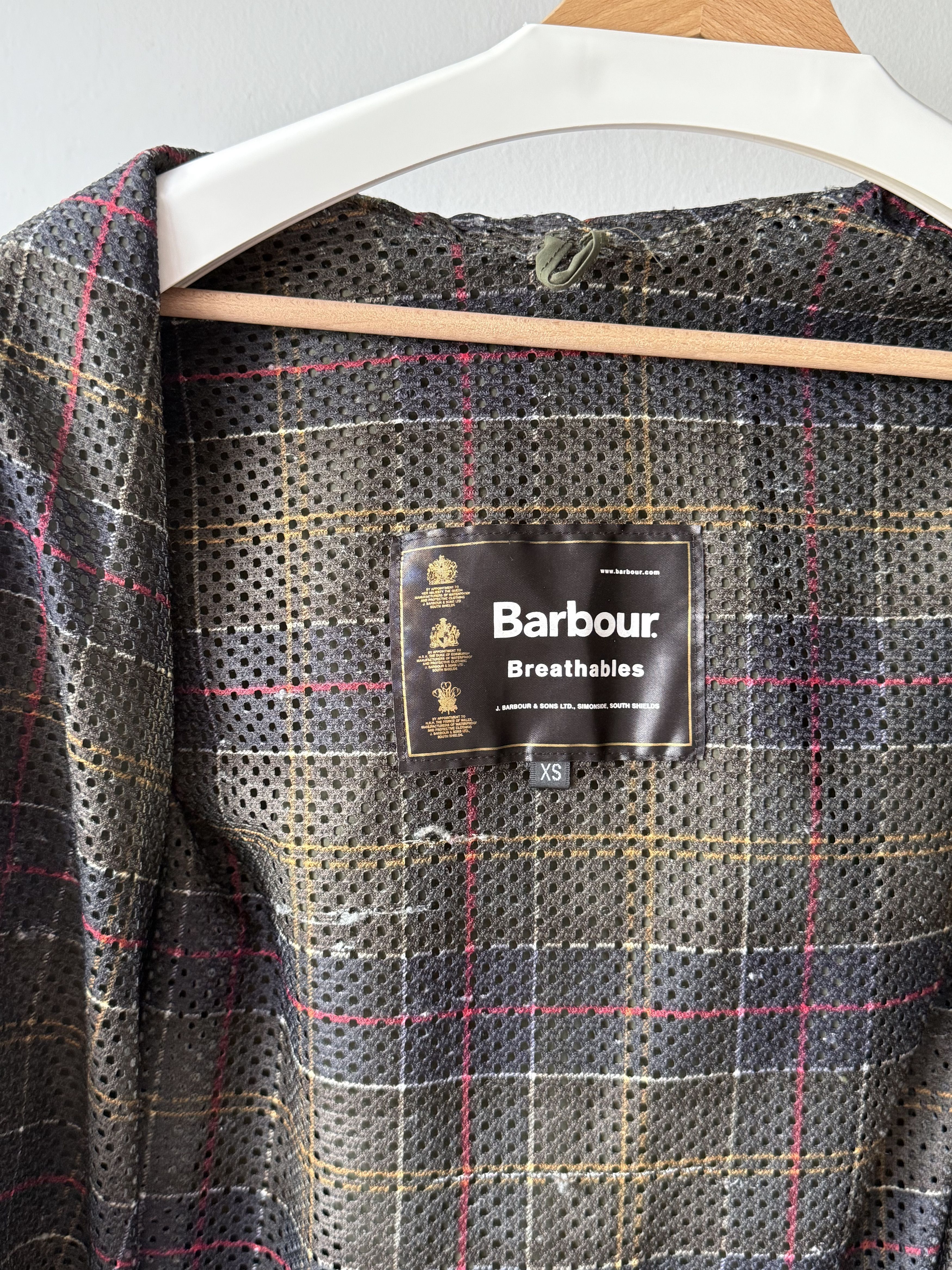 Barbour Barbour T80 Durham Stowaway Classic Breathables Hood Jacket Size US XS / EU 42 / 0 - 17 Thumbnail