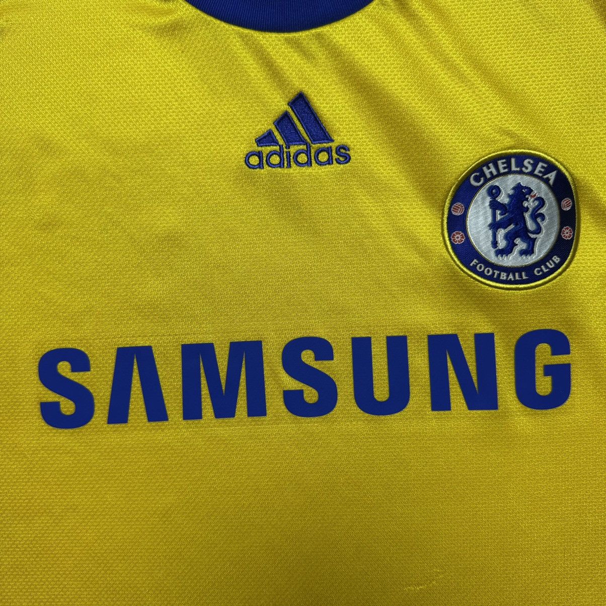 Adidas CHELSEA ADIDAS 2008/2009 FOOTBALL THIRD JERSEY #11 DROGBA Size US XL / EU 56 / 4 - 6 Thumbnail
