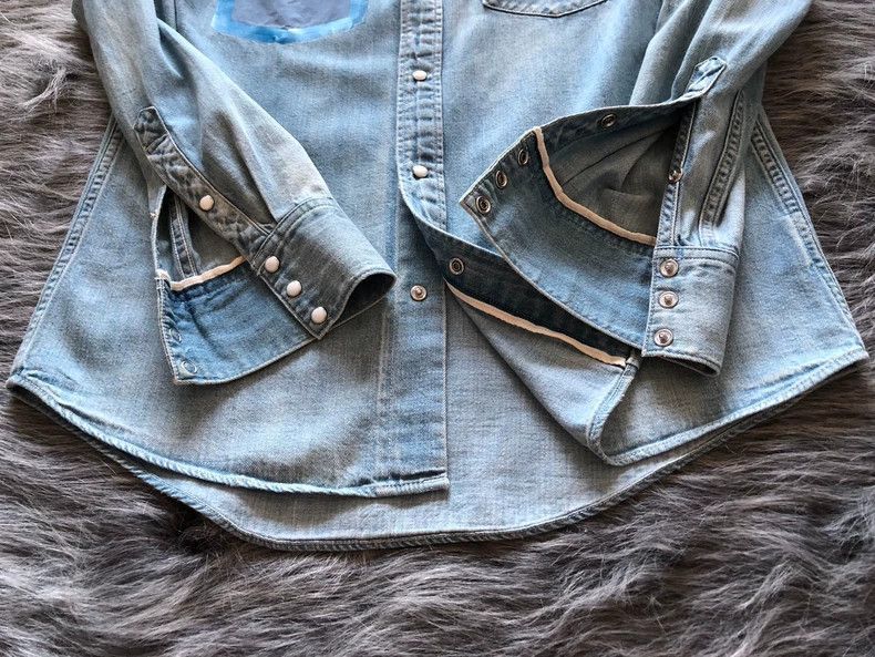 Visvim VisvimVisvim Classic Denim Shirt with Pocket-2504 Size US M / EU 48-50 / 2 - 5 Thumbnail