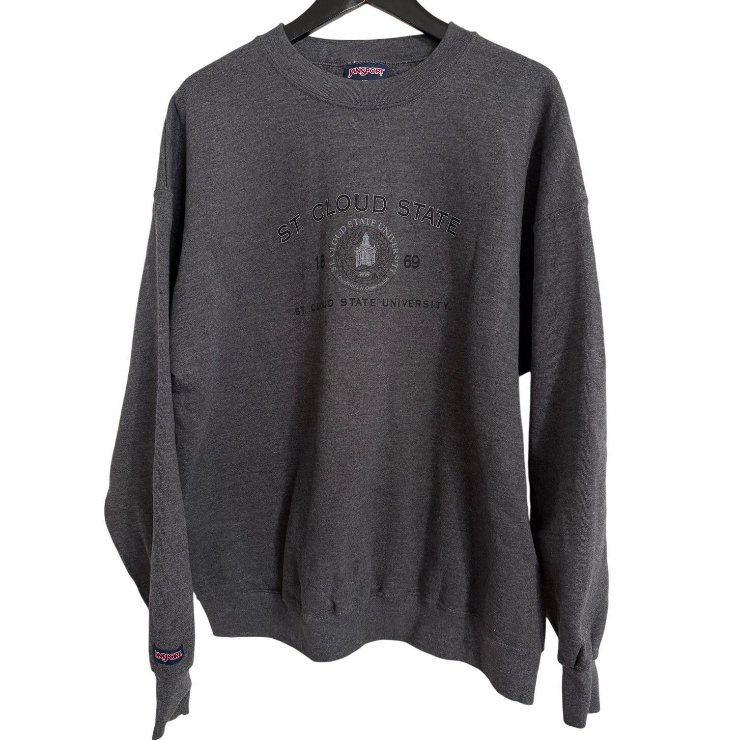 Jansport Vintage St. Cloud State Huskies Crewneck Sweatshirt Size XL Size US XL / EU 56 / 4 - 1 Thumbnail