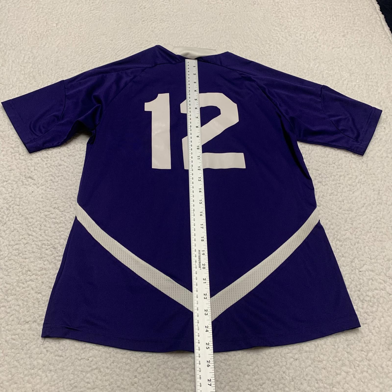 Adidas Adidas Clima Cool Men's Medium Purple Soccer Jersey Size US M / EU 48-50 / 2 - 12 Thumbnail
